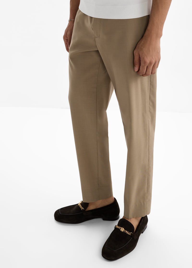 Medusa suede slippers