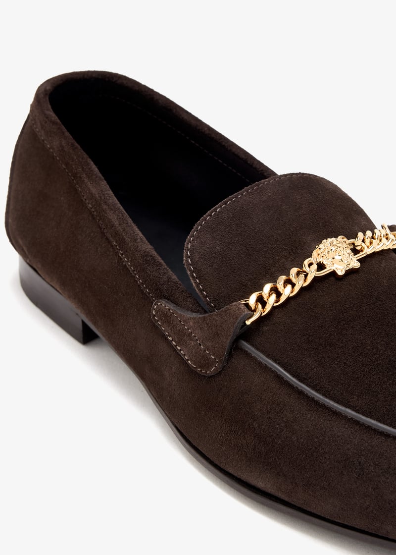 Medusa suede slippers