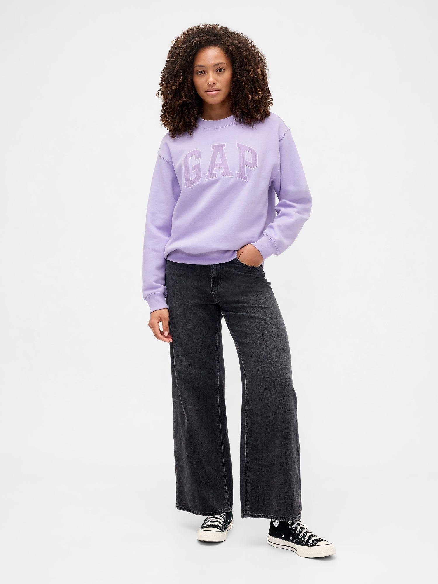 Sweatshirt with GAP logo