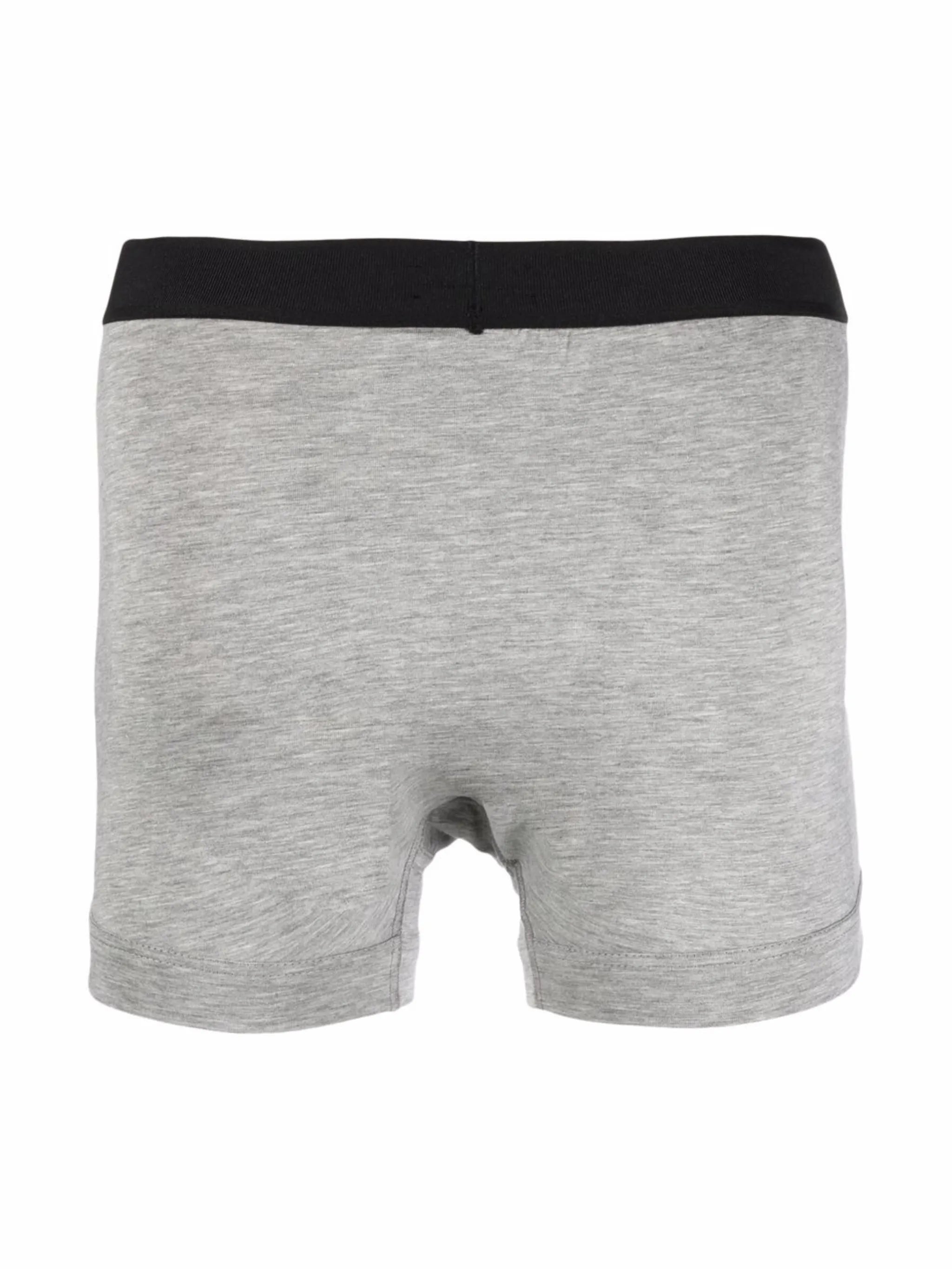 Shorts with logo waistband