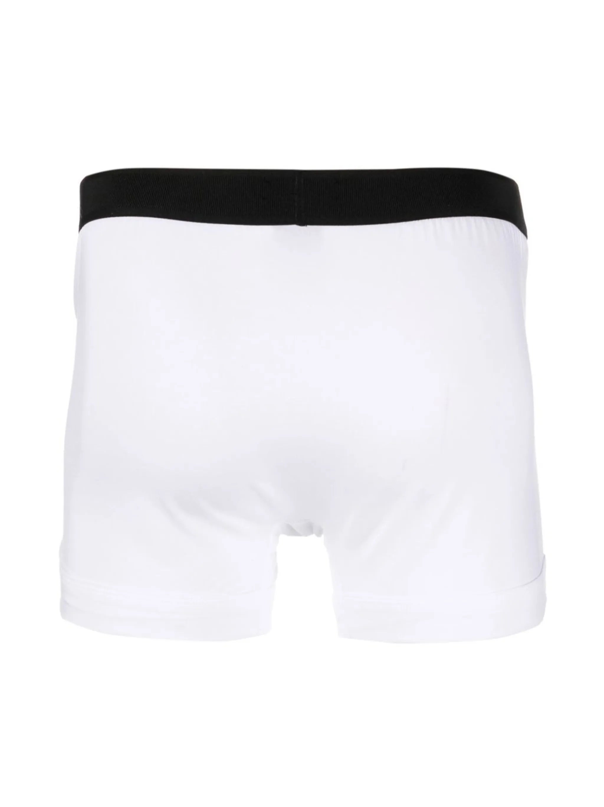 Shorts with logo waistband