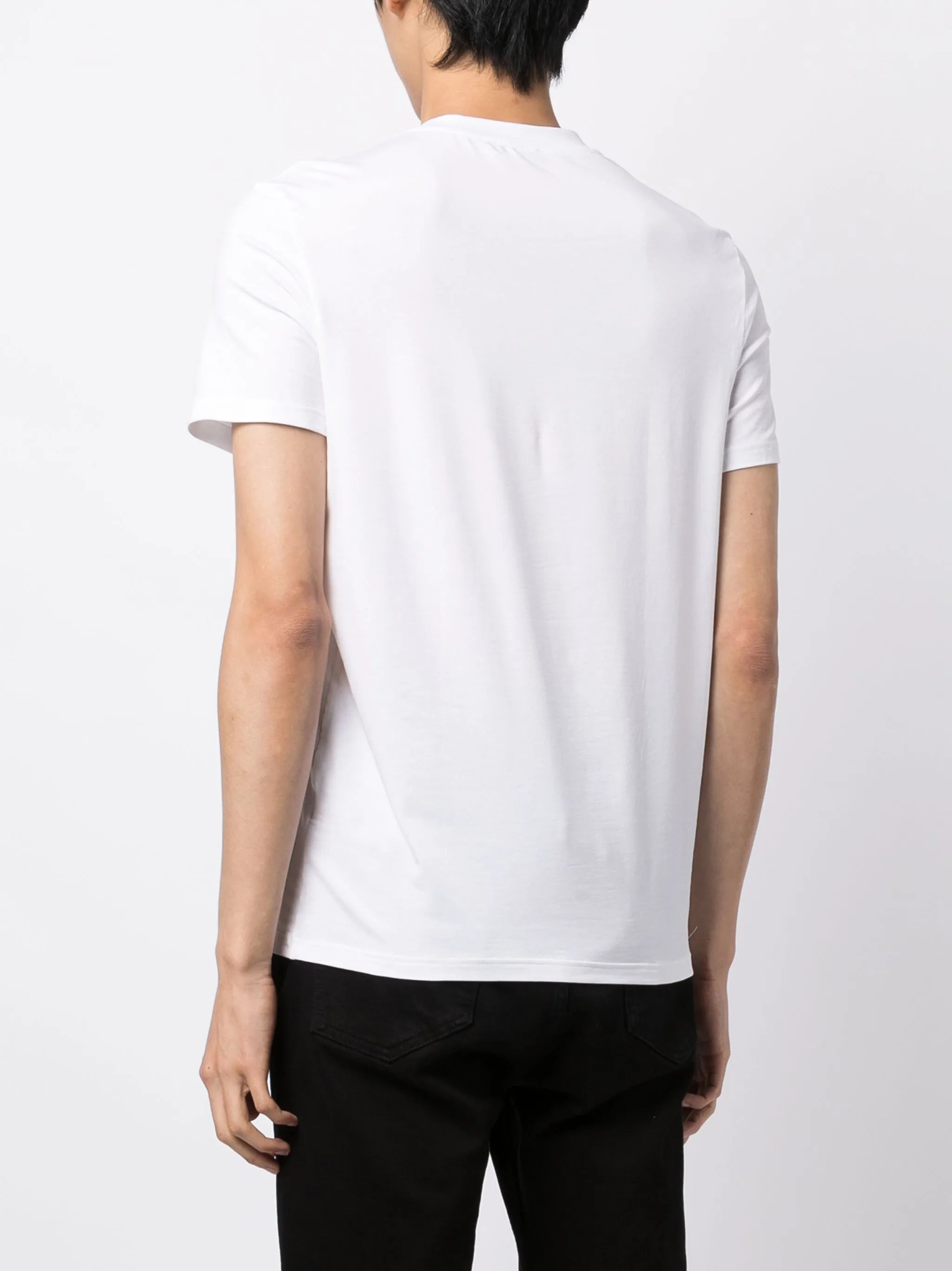 T-shirt with round neckline