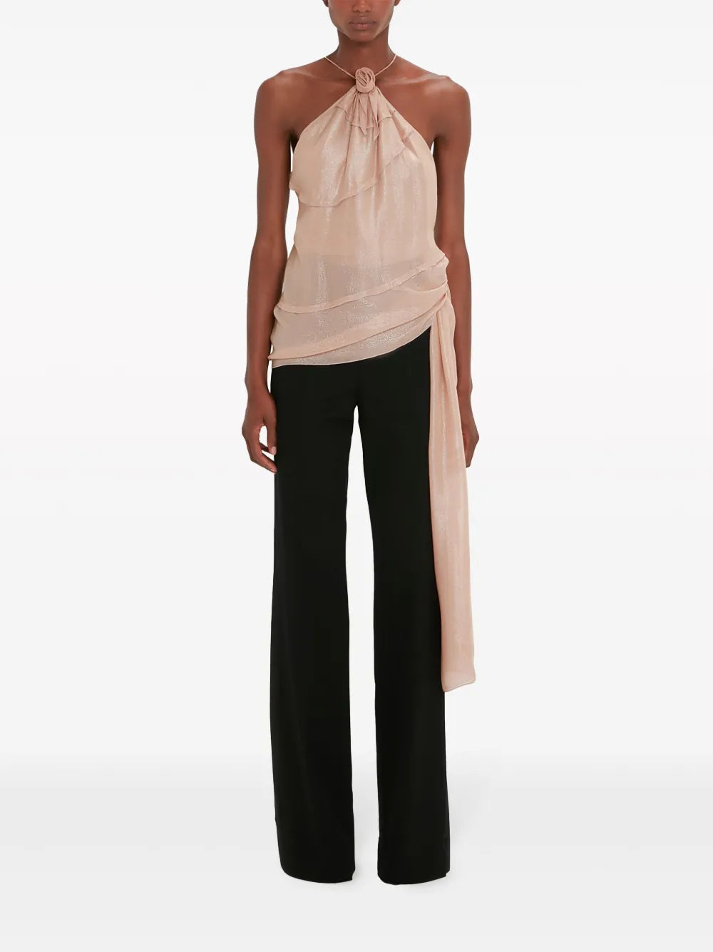 Top mit Blumendetail