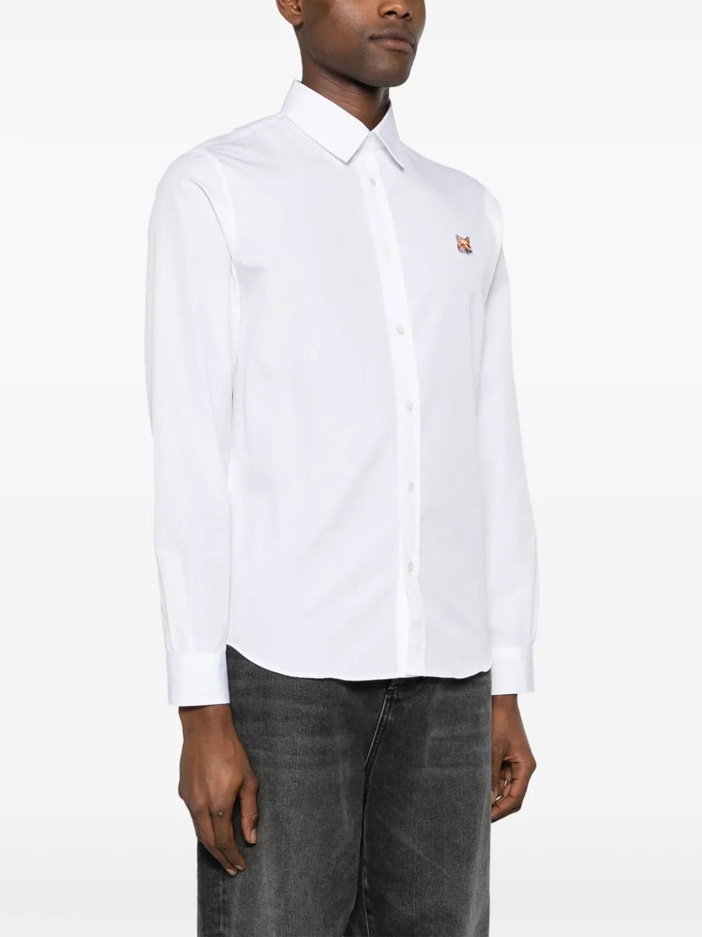 Košile s liščím nášivkou