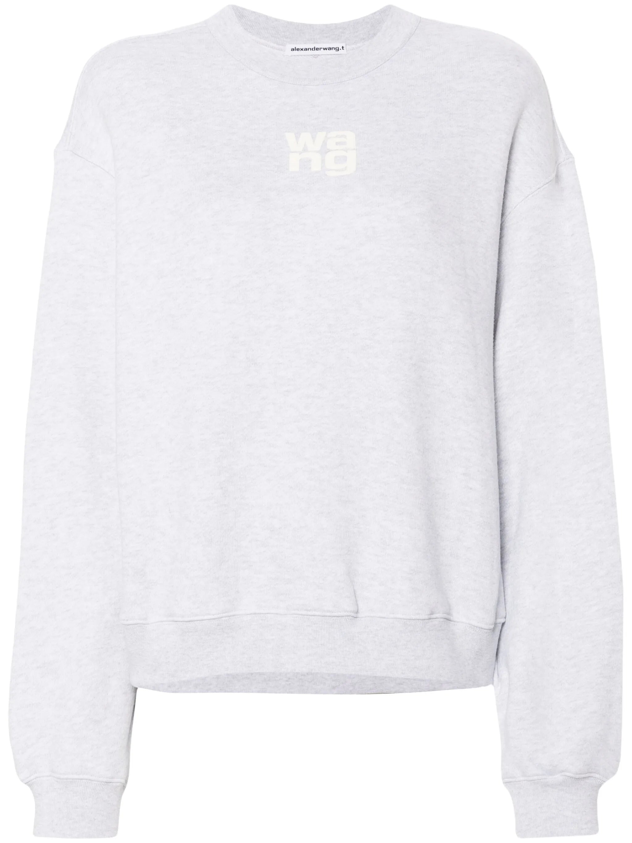 Sweatshirt met logo-embossing
