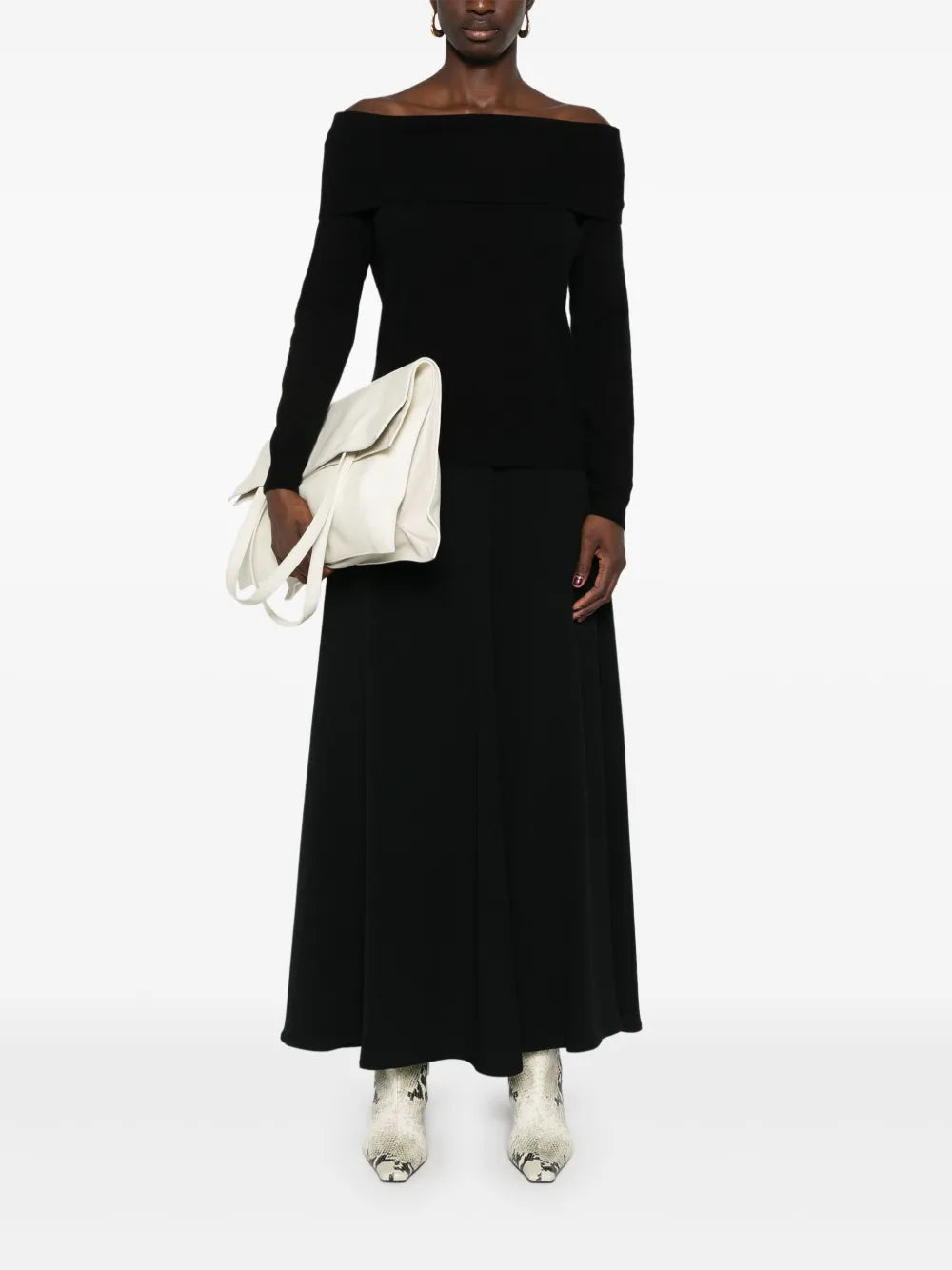 Schulterfreier Pullover