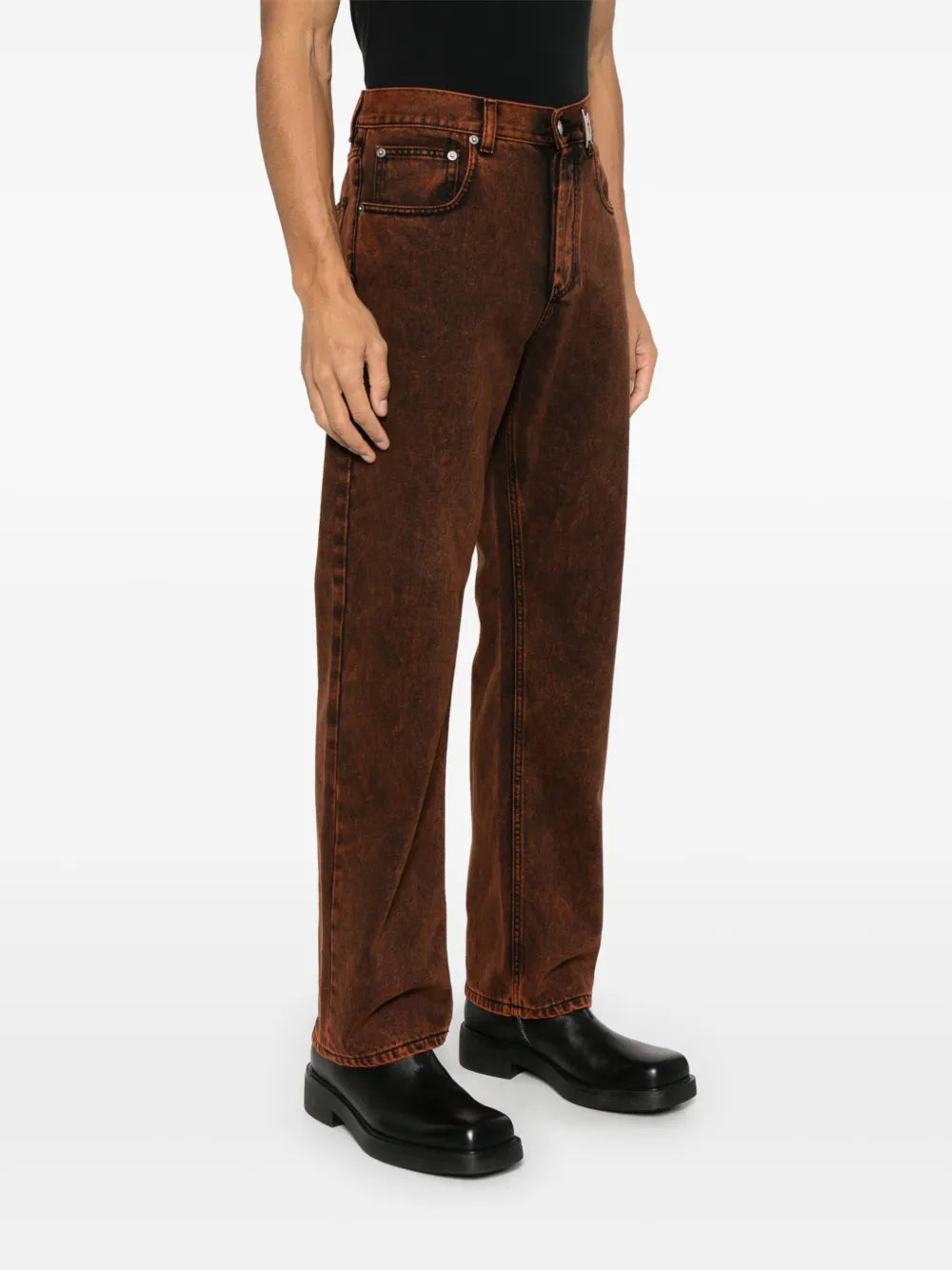 Jeans mit geradem Bein