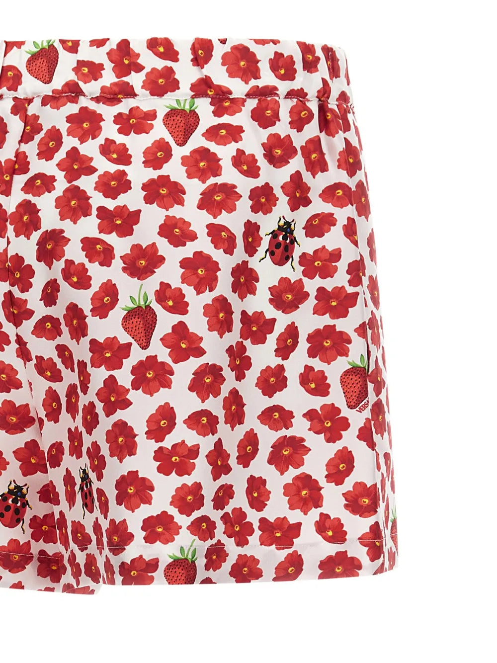Strawberry Garden Boxershorts aus Seide