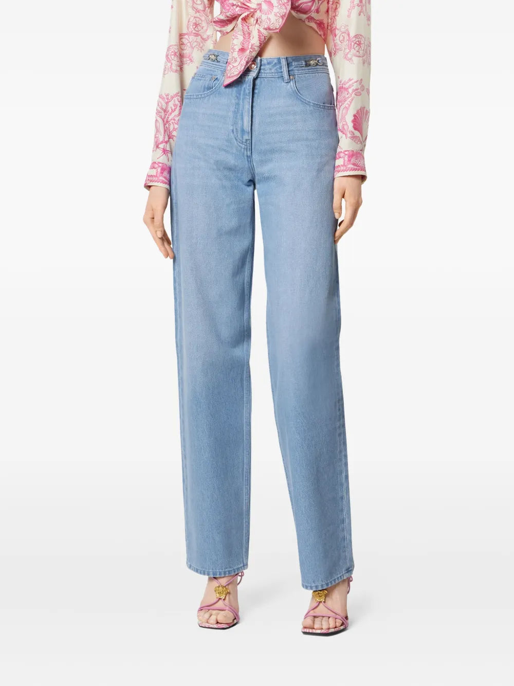 Medusa '95 jeans met hoge taille