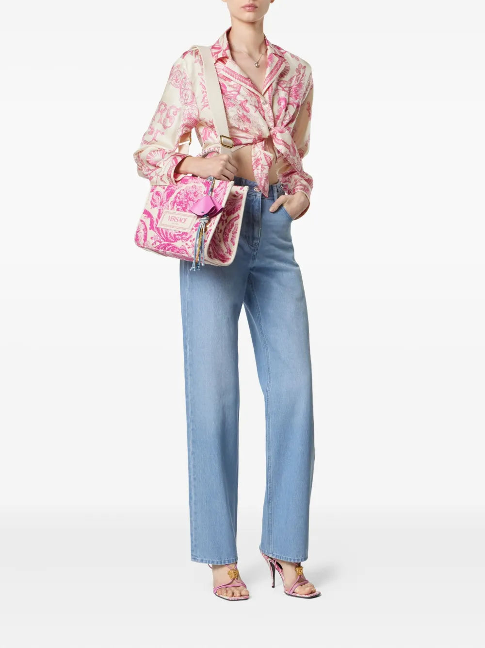 Džínsy Medusa '95 s vysokým pásom