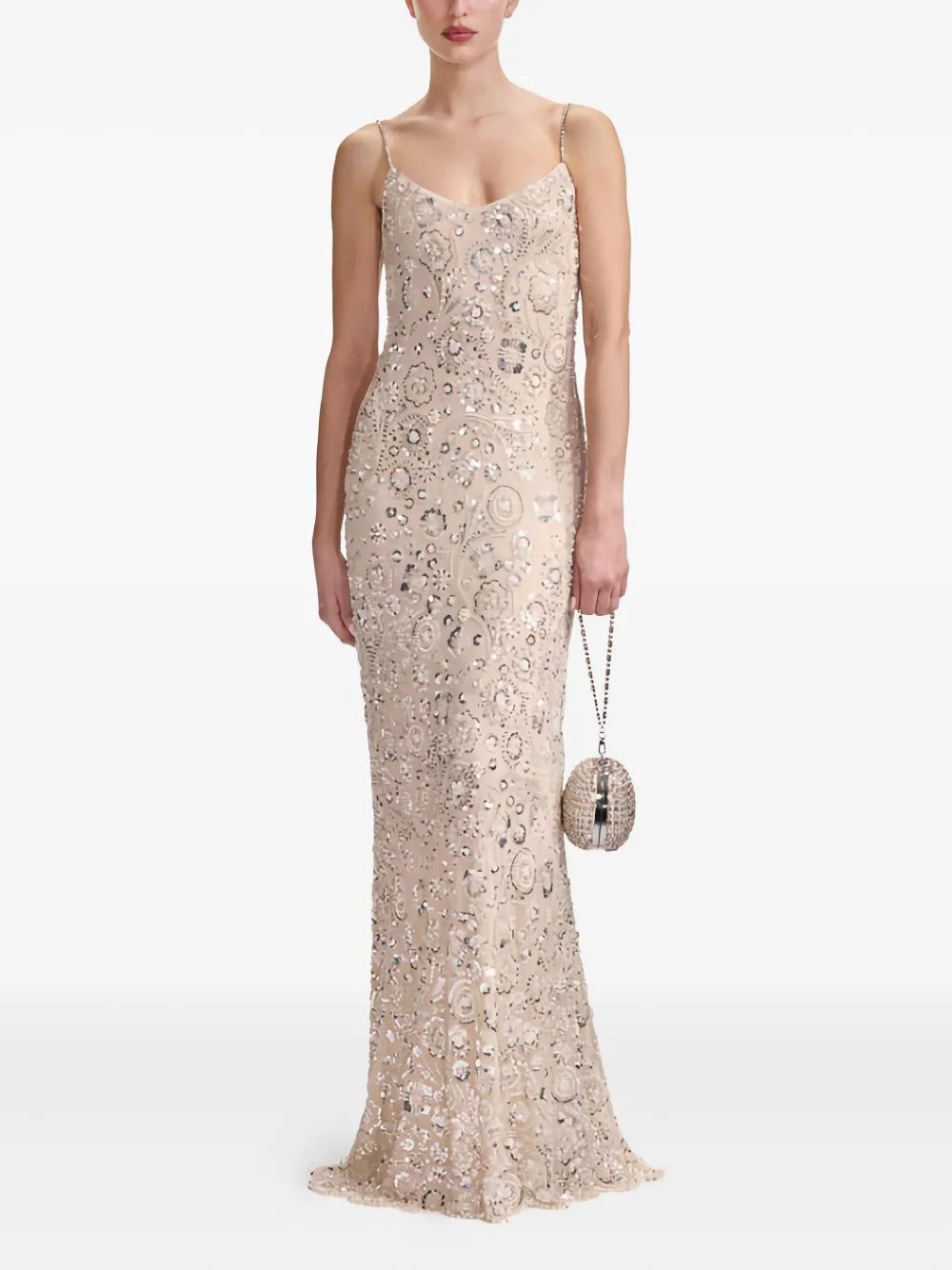 Kleid mit Pailletten