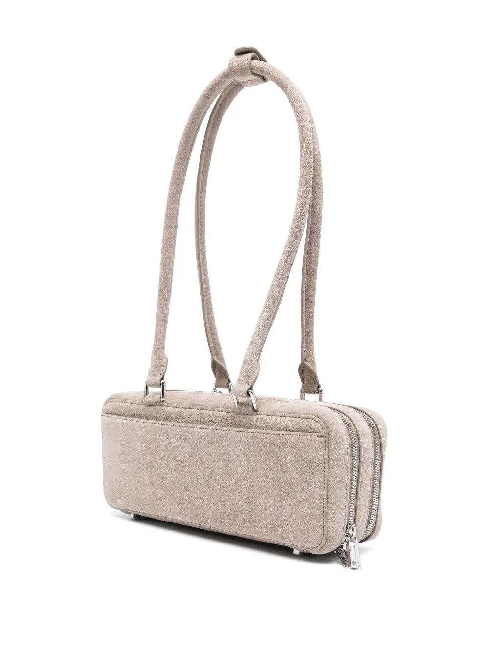 Baguette shoulder bag with bow detail