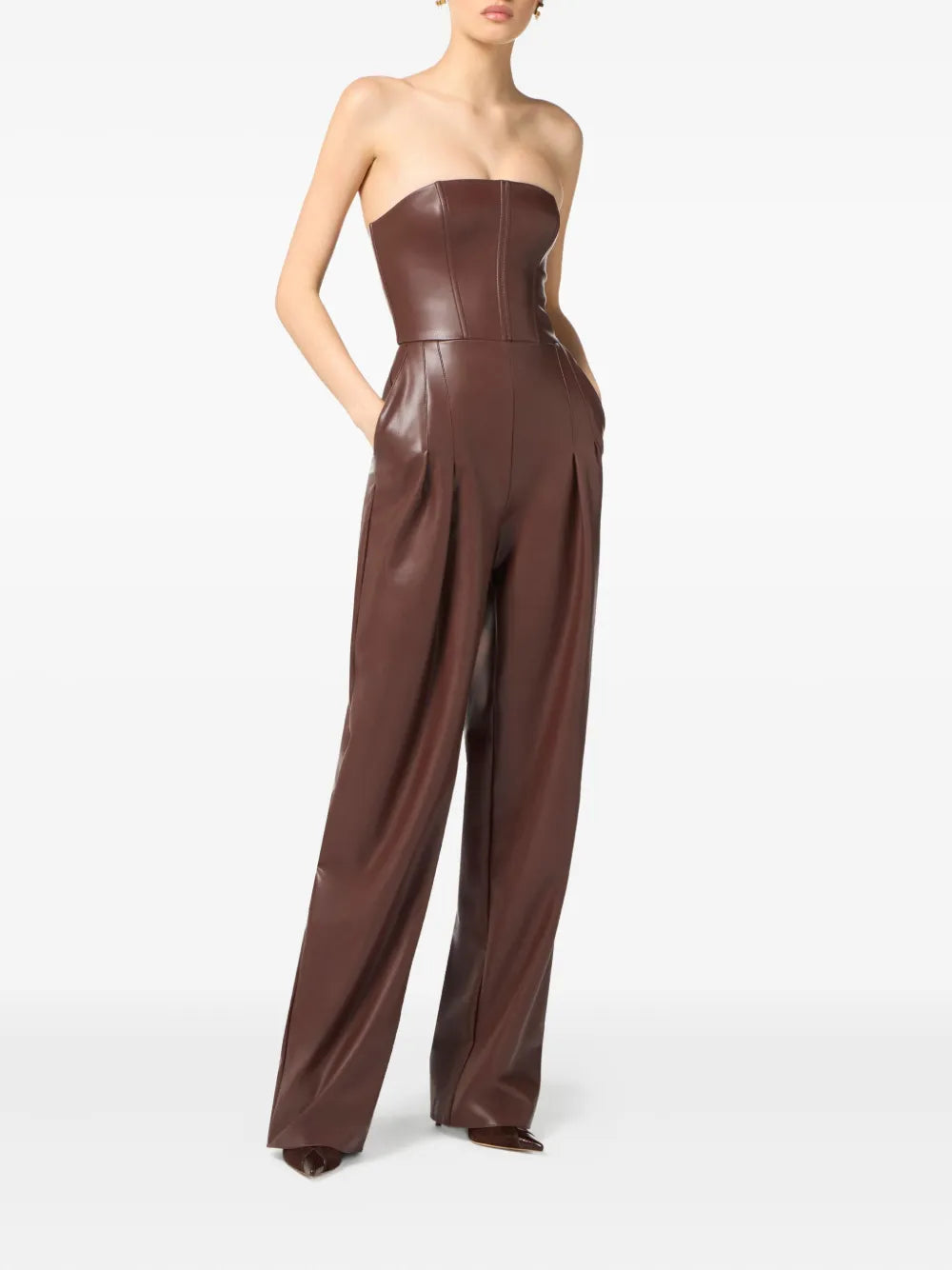 Jumpsuit met corsetdetail