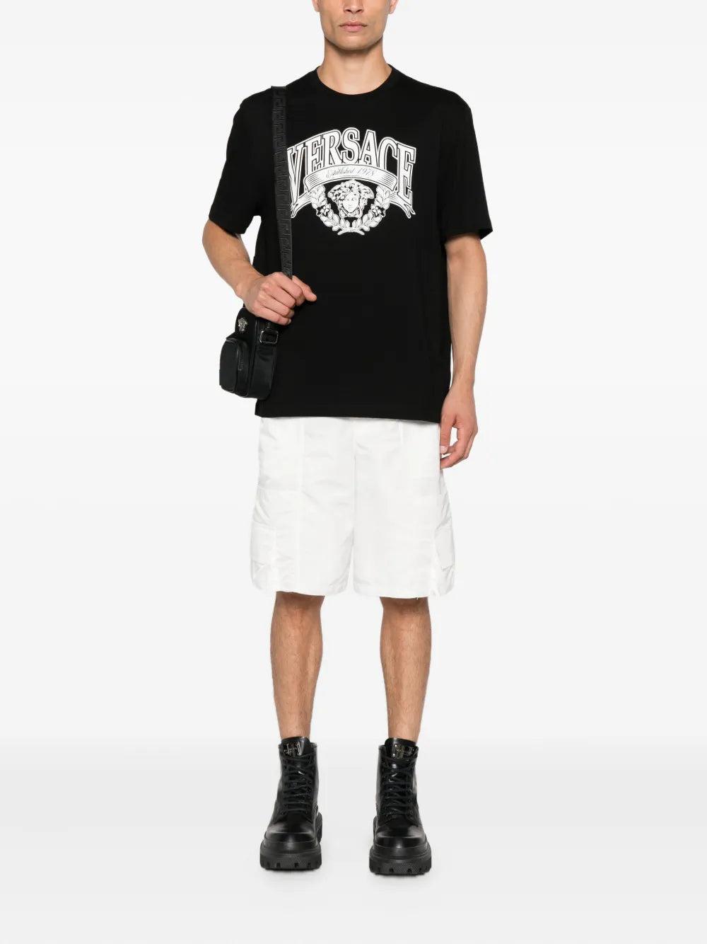 T-Shirt mit Medusa-Logo