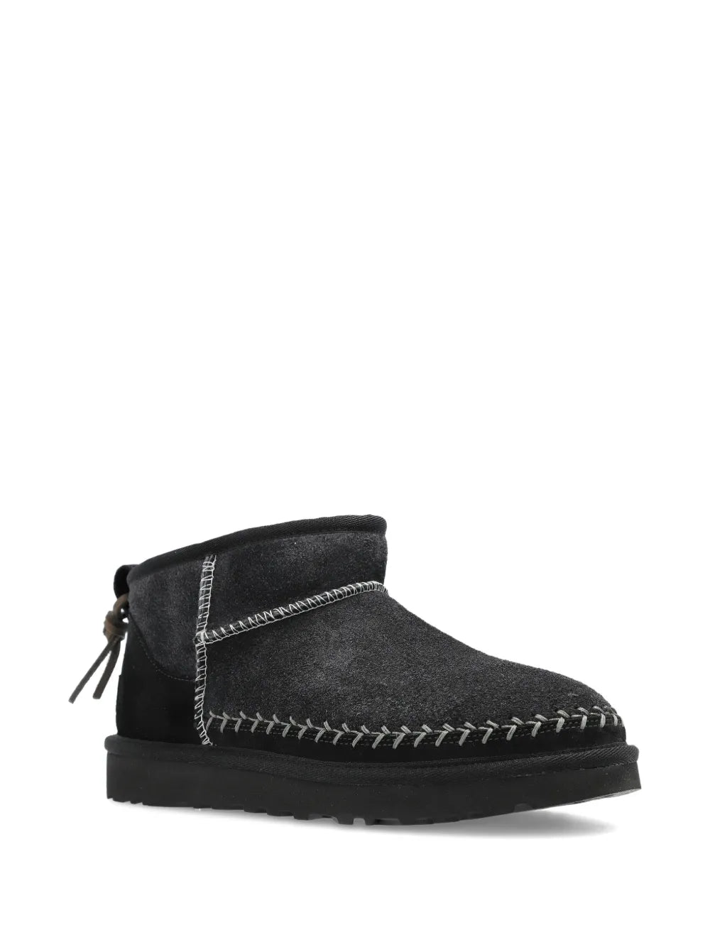Classic Ultra Mini Biarritz boots with braided detail