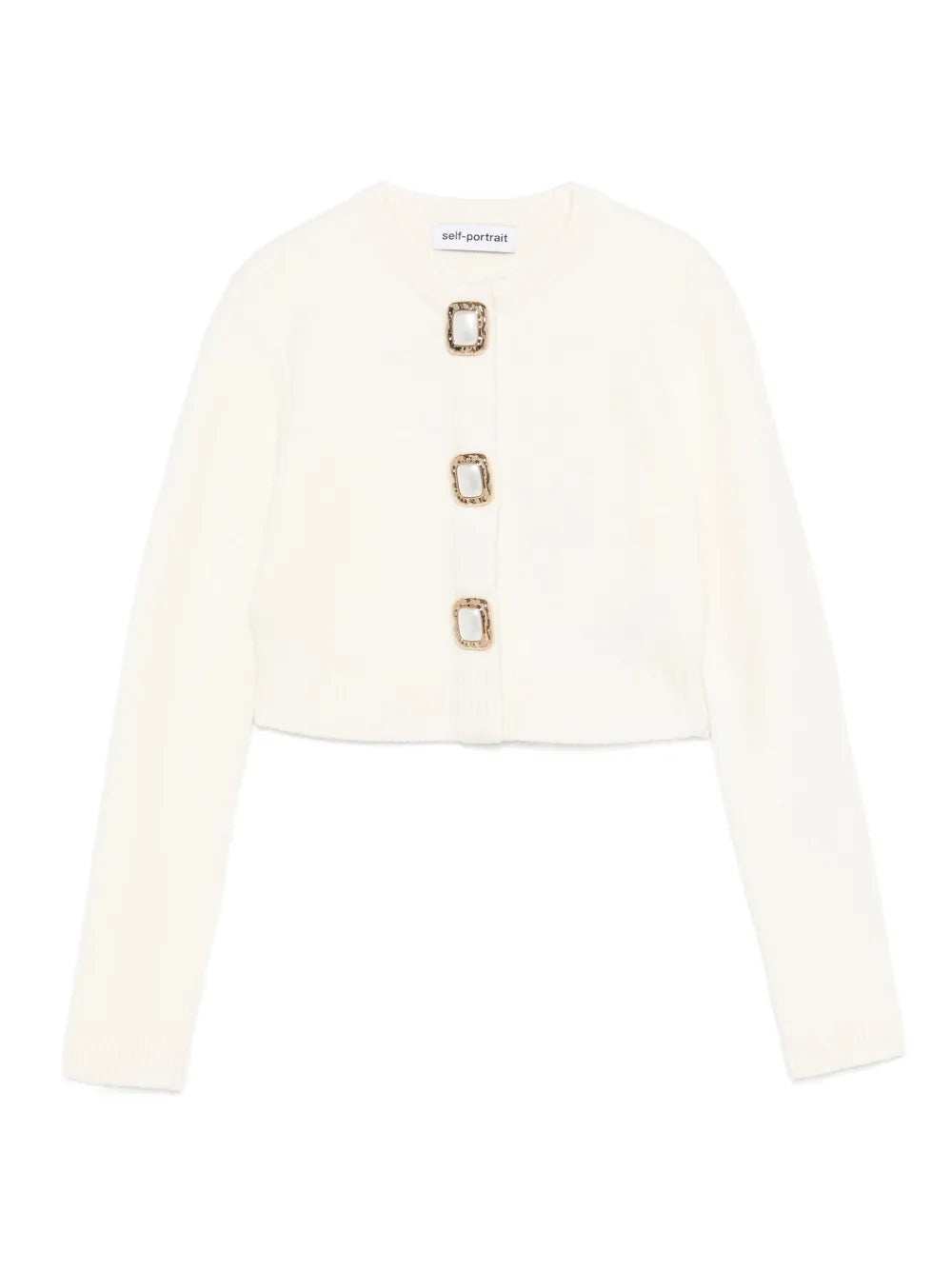 Cardigan with decorative buttons