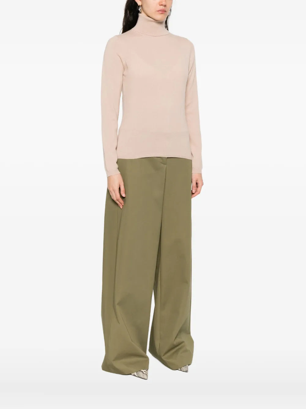 Cashmere turtleneck sweater