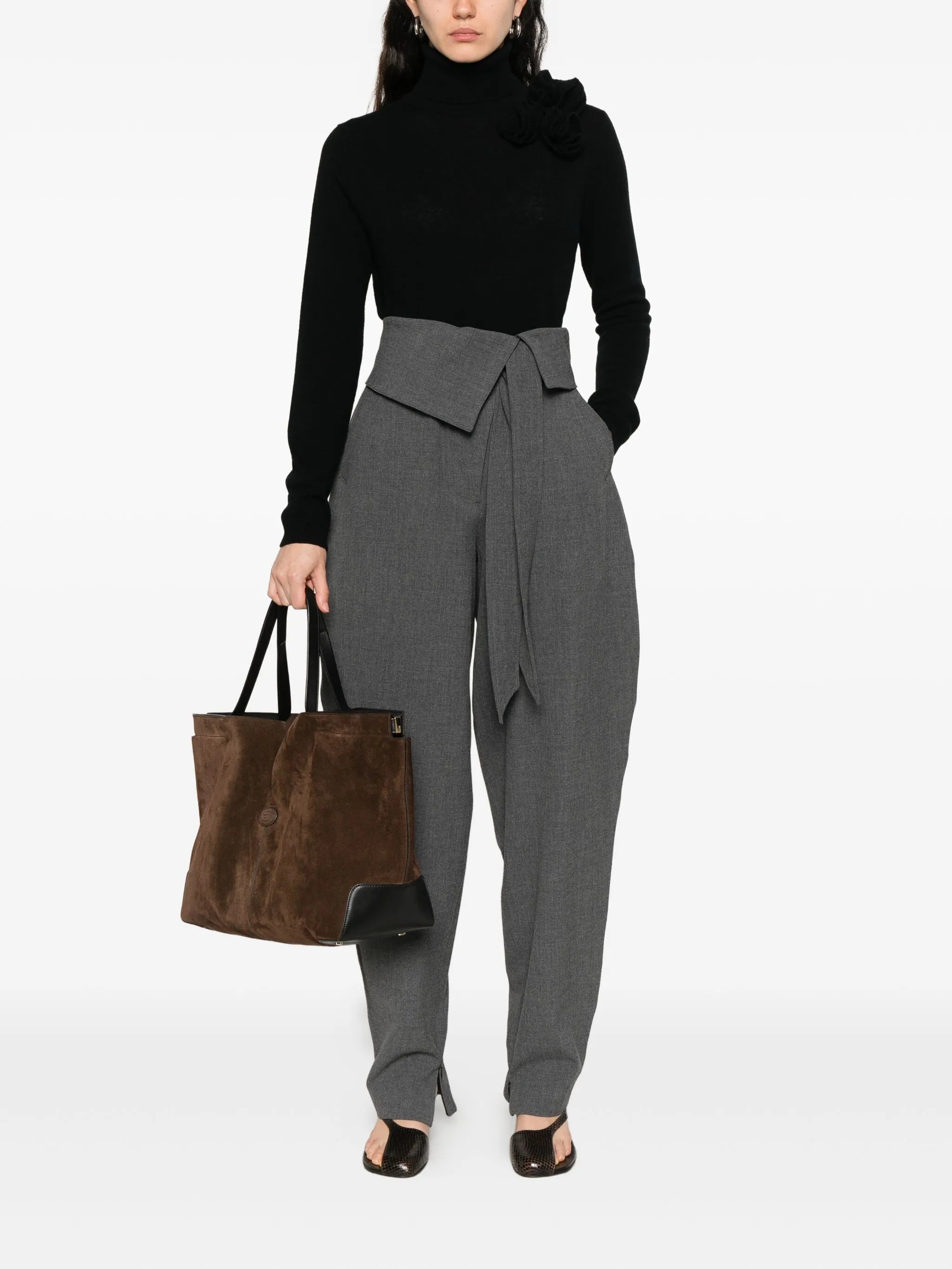 Sweater mit Rollkragen