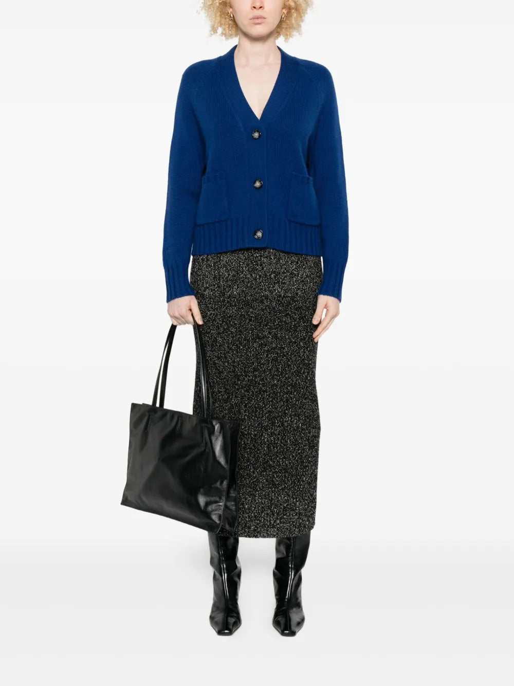 Kardigan s výstřihem do V