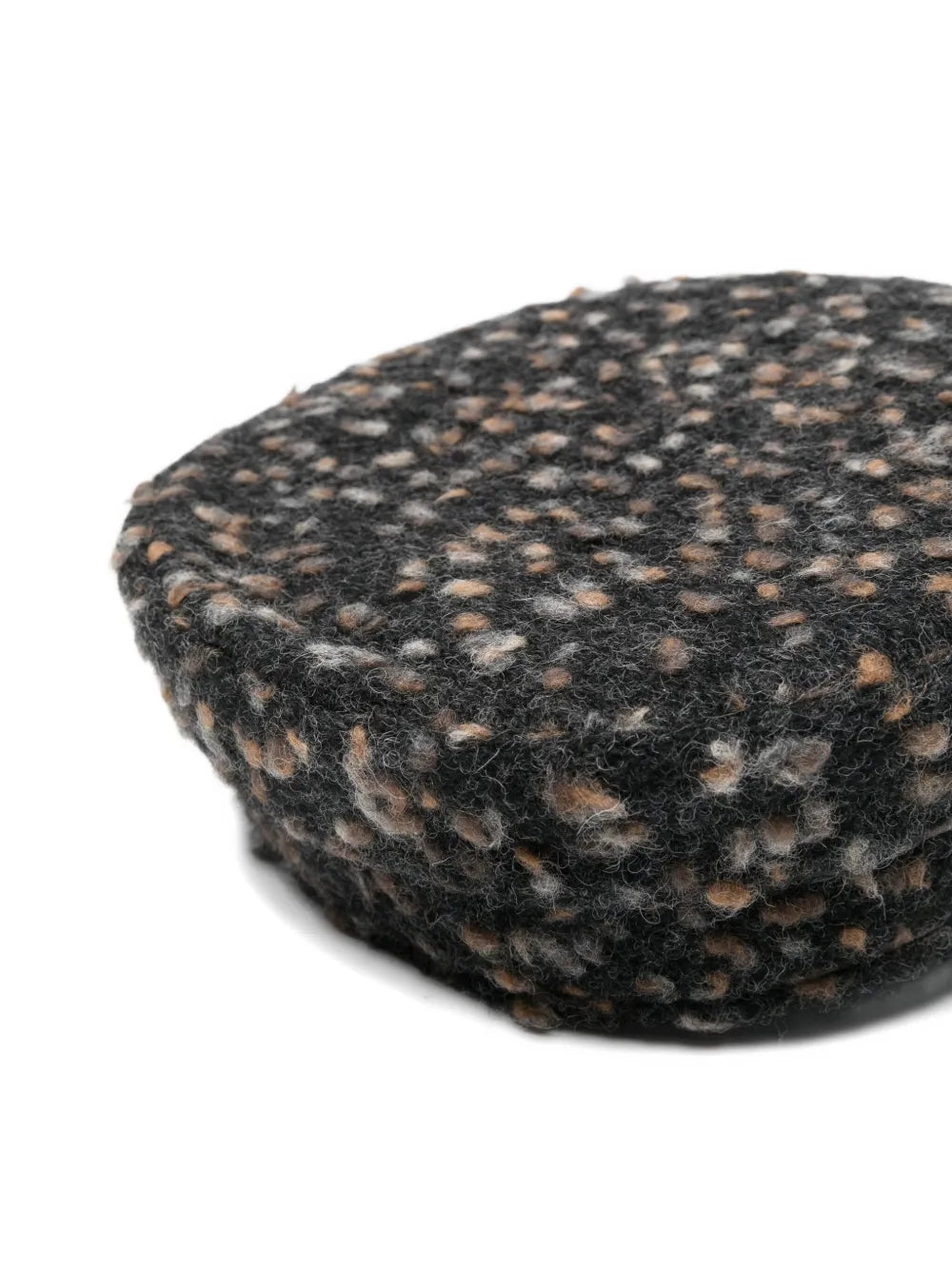 gevlekte wollen muts