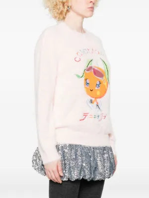 Sweatshirt mit Logo-Stickerei