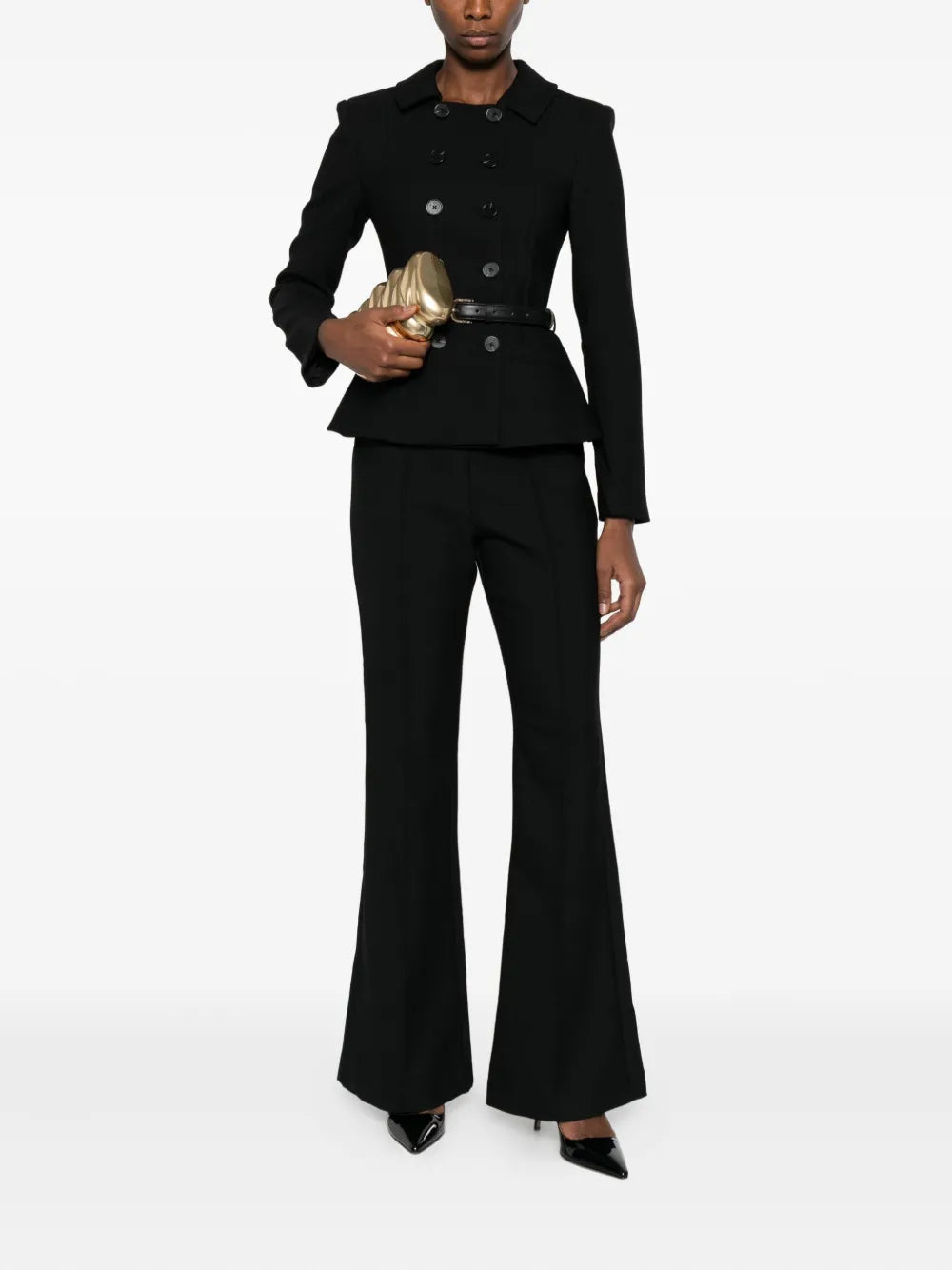 Kombinezon z podwójnym rzędem guzików