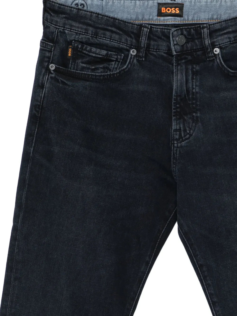 Jeans met logo-patch