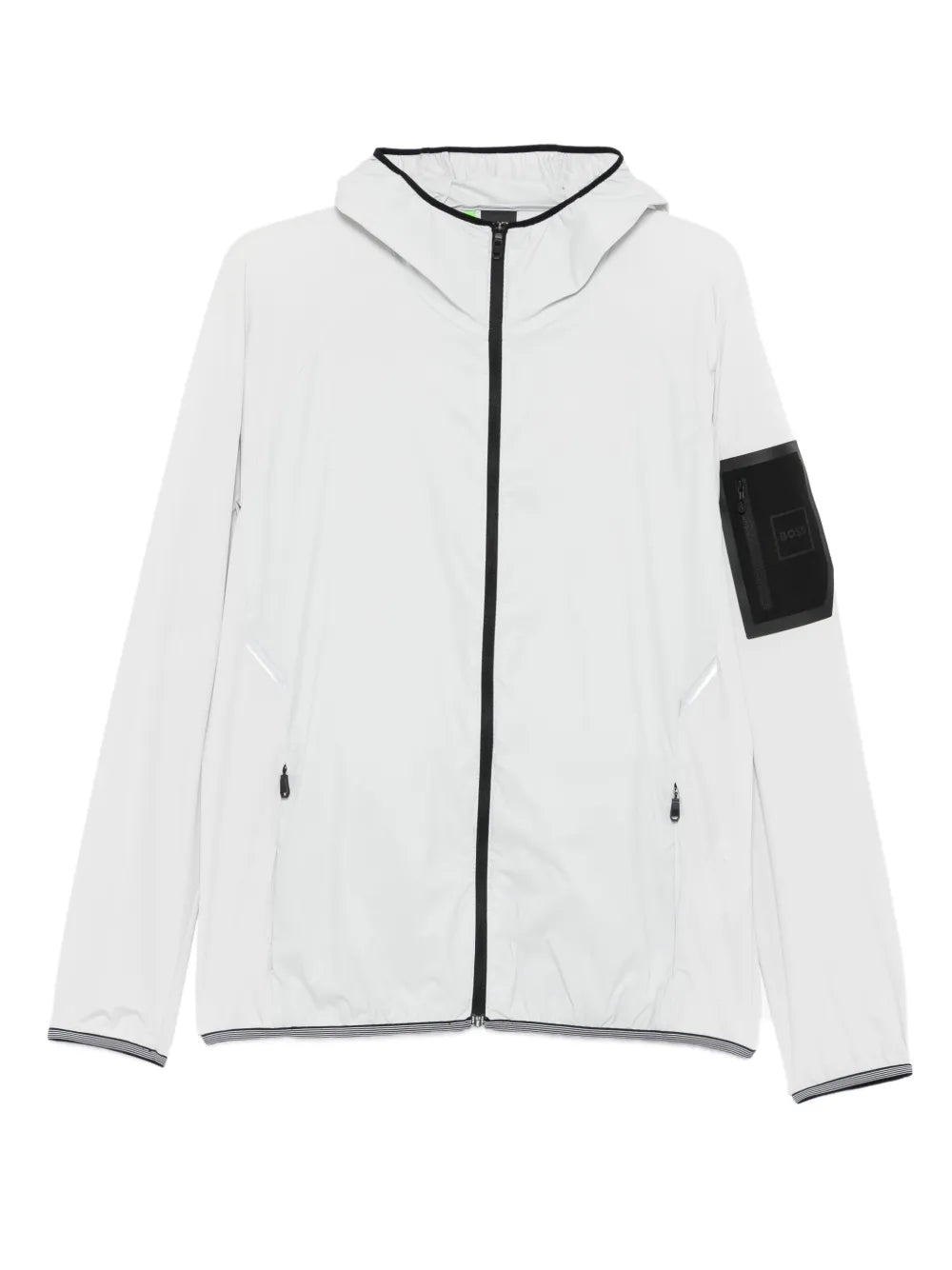 Capuchonvest met ritssluiting