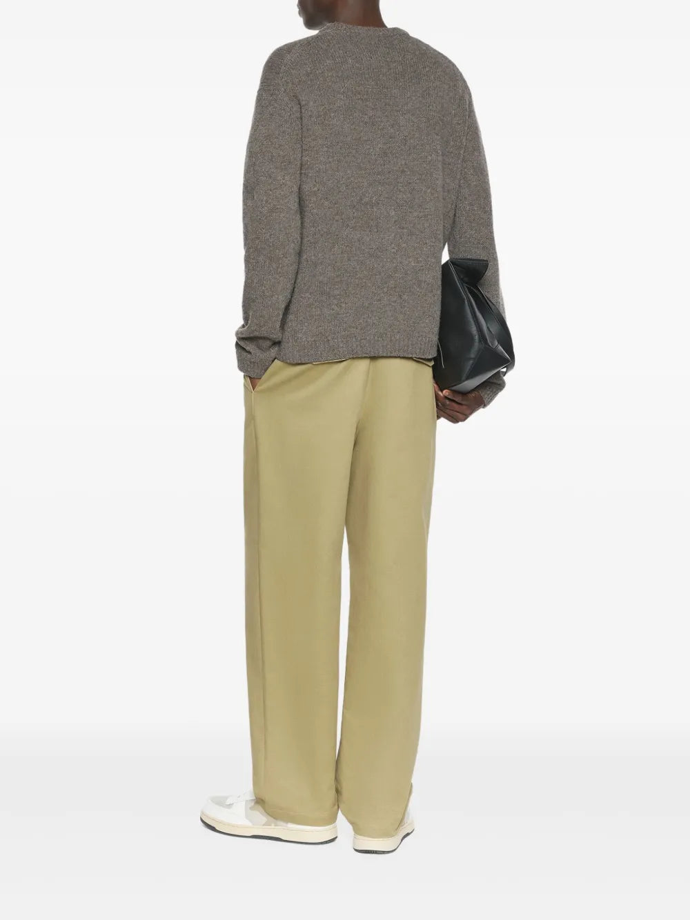 Sweater with fox motif