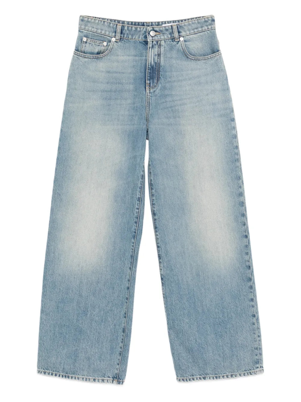 Jeans mit weitem Bein