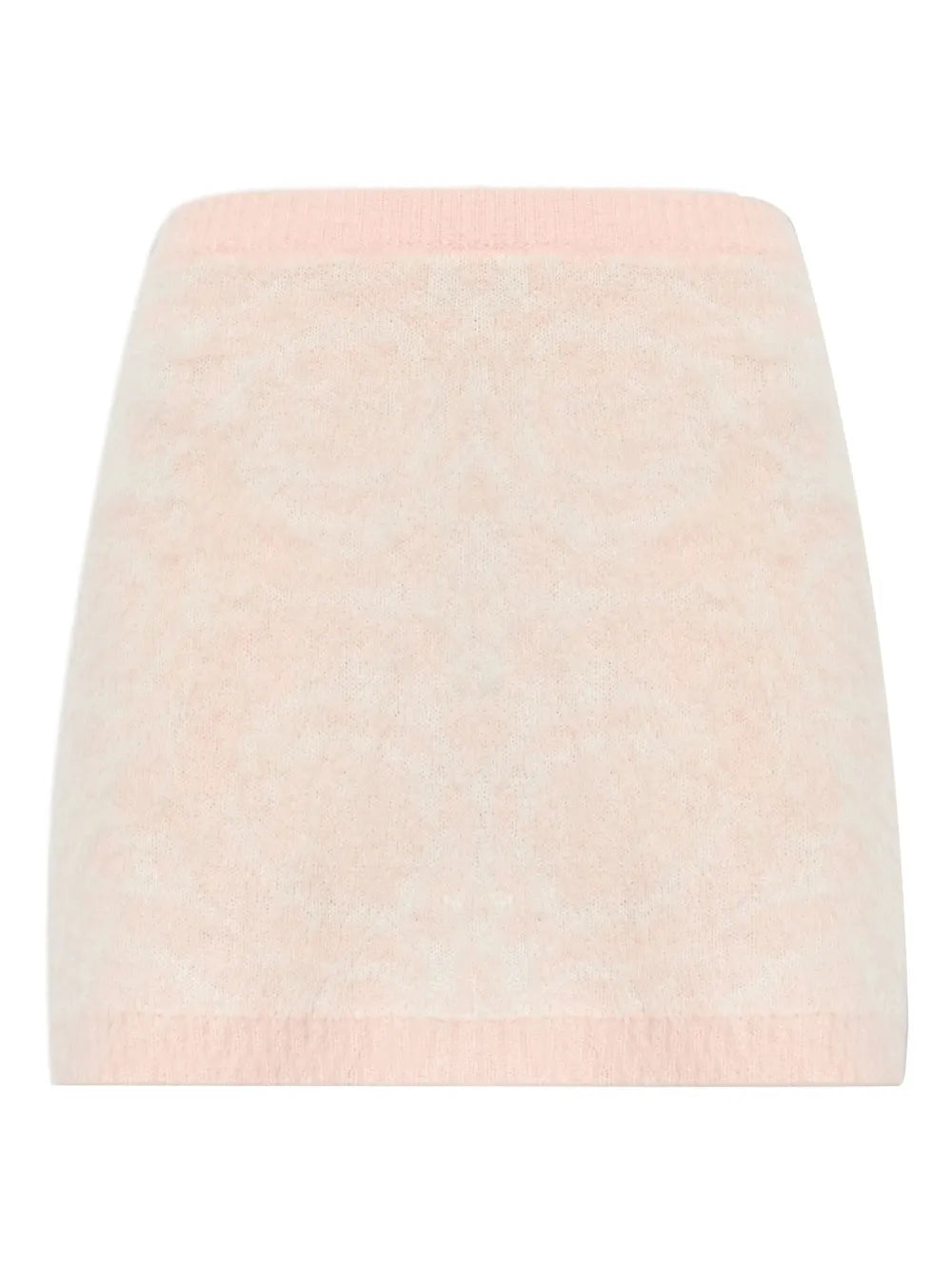 Knitted mini skirt