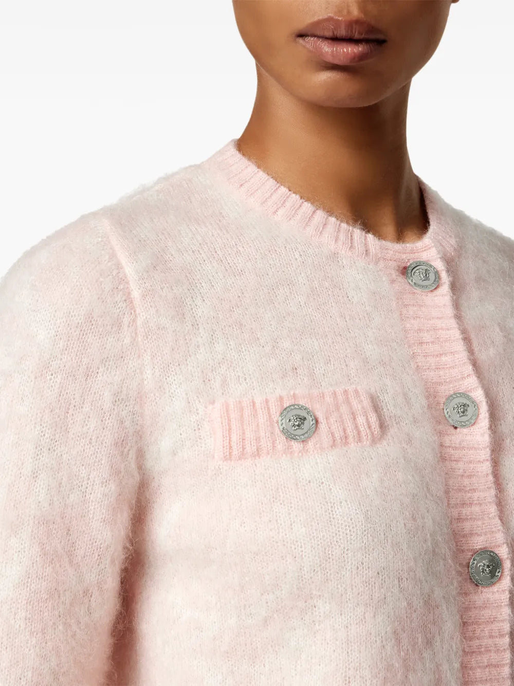 Mohérový cardigan