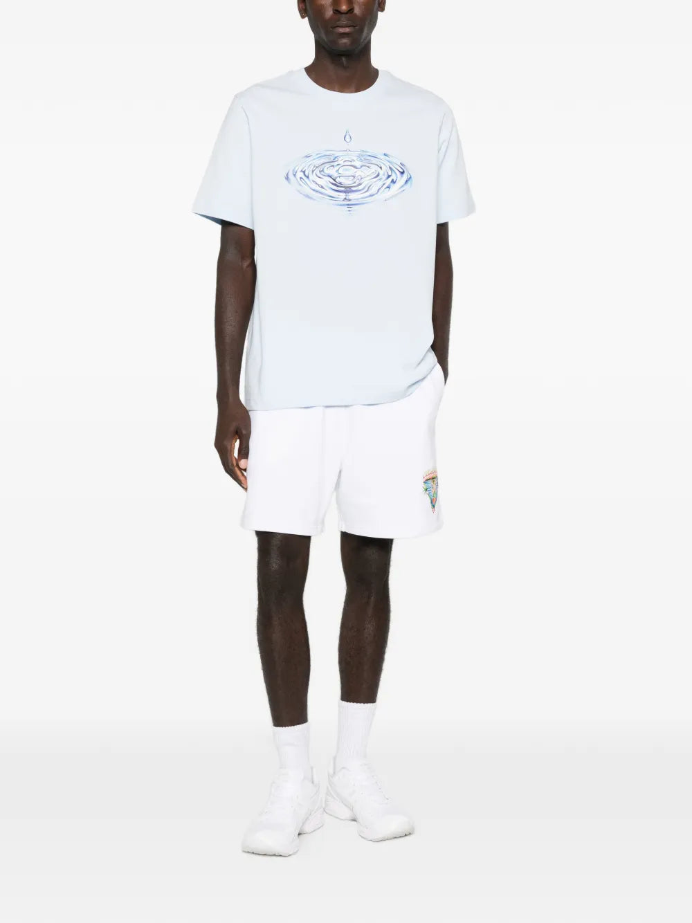 Drip T-shirt with Logo
