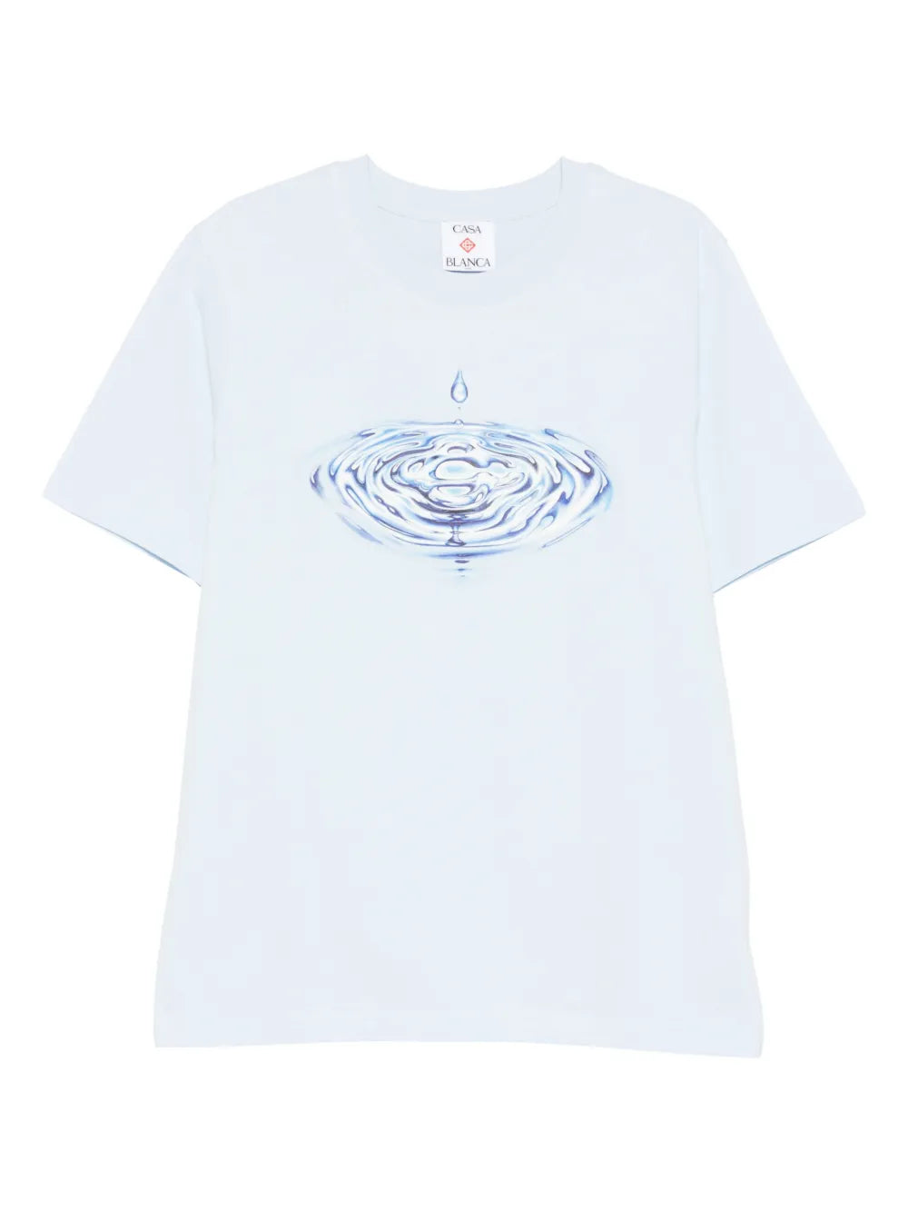 Drip T-shirt with Logo