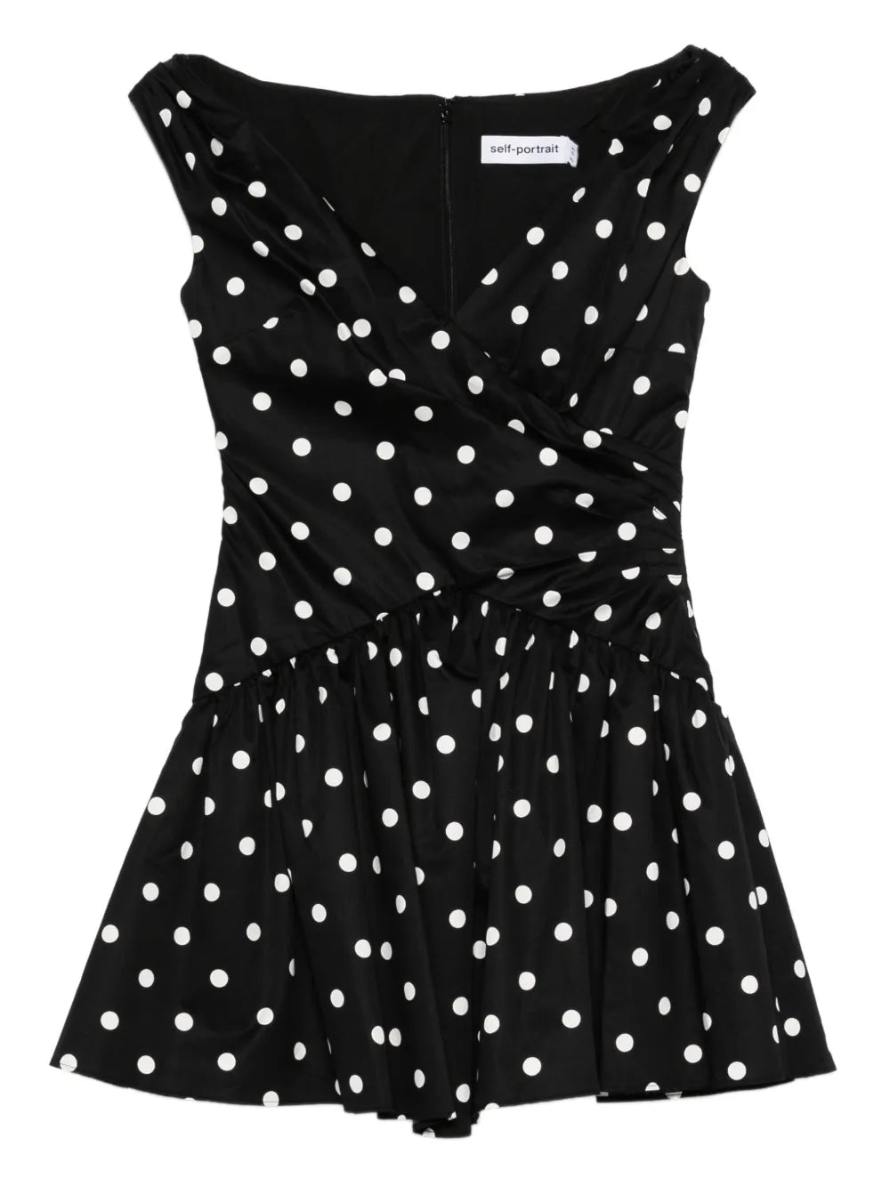 Mini Dress with Polka Dots