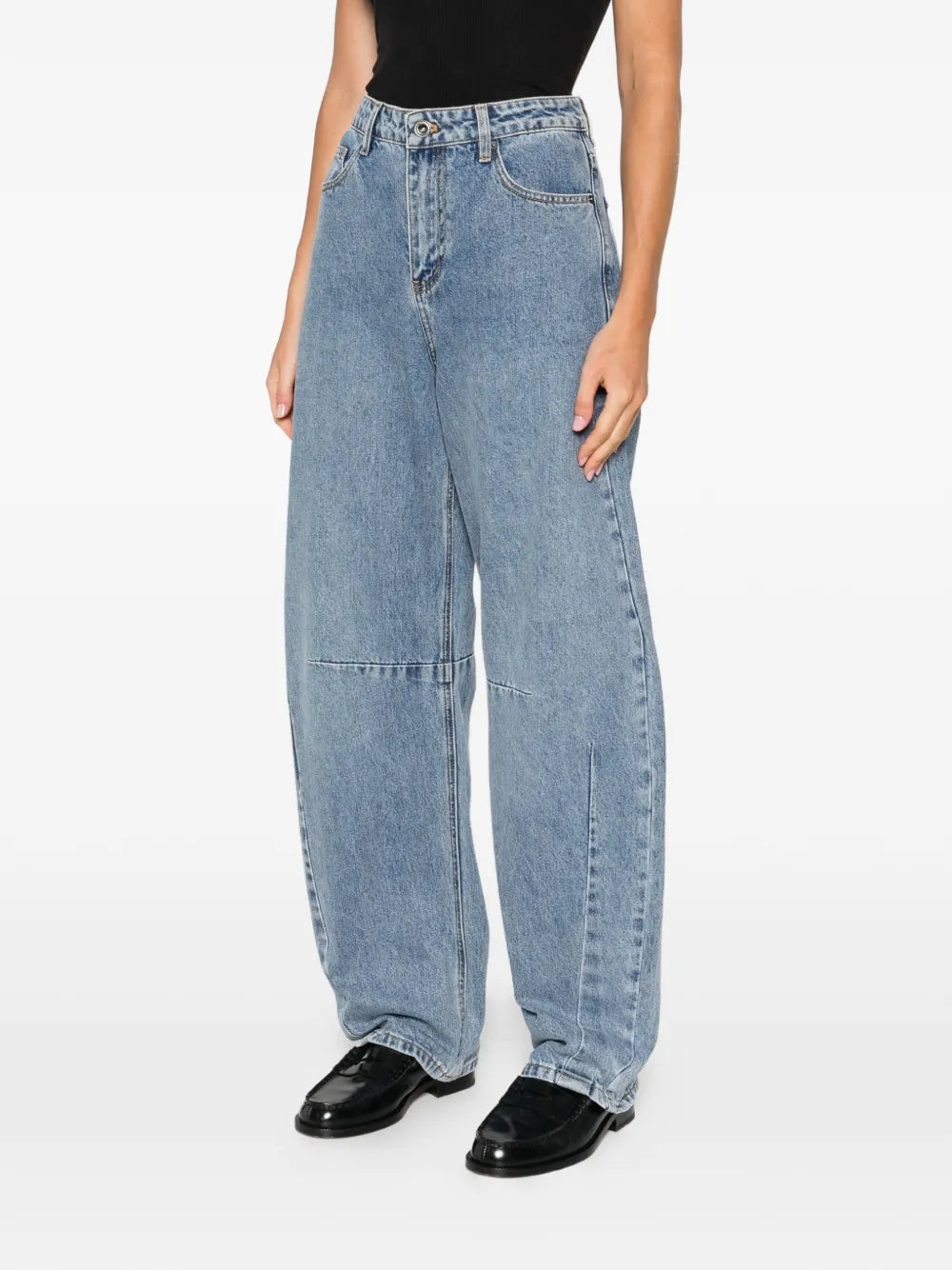 Jeans mit Ziernaht