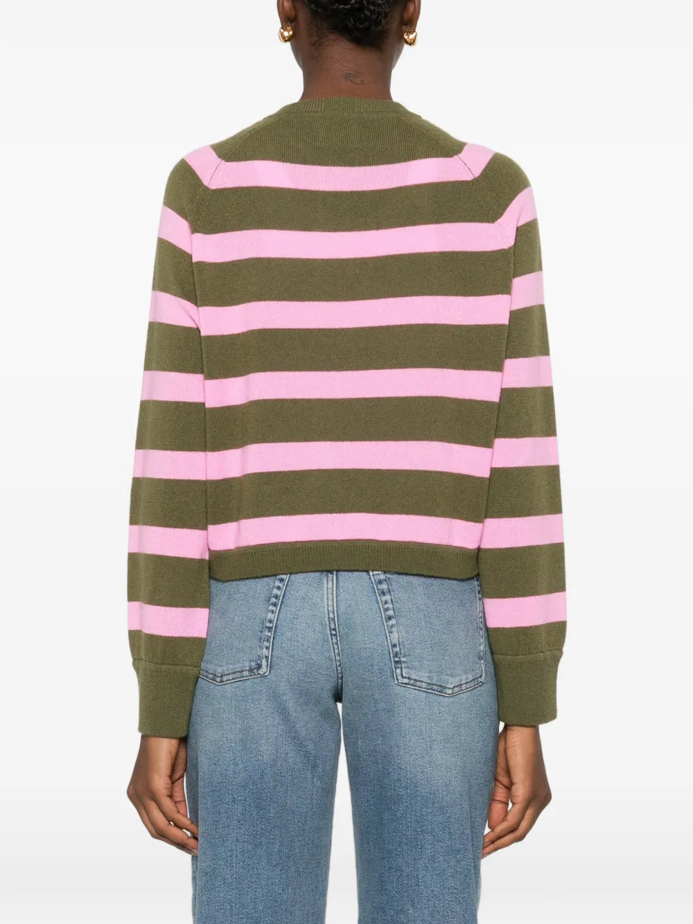 Gestreifter Cardigan