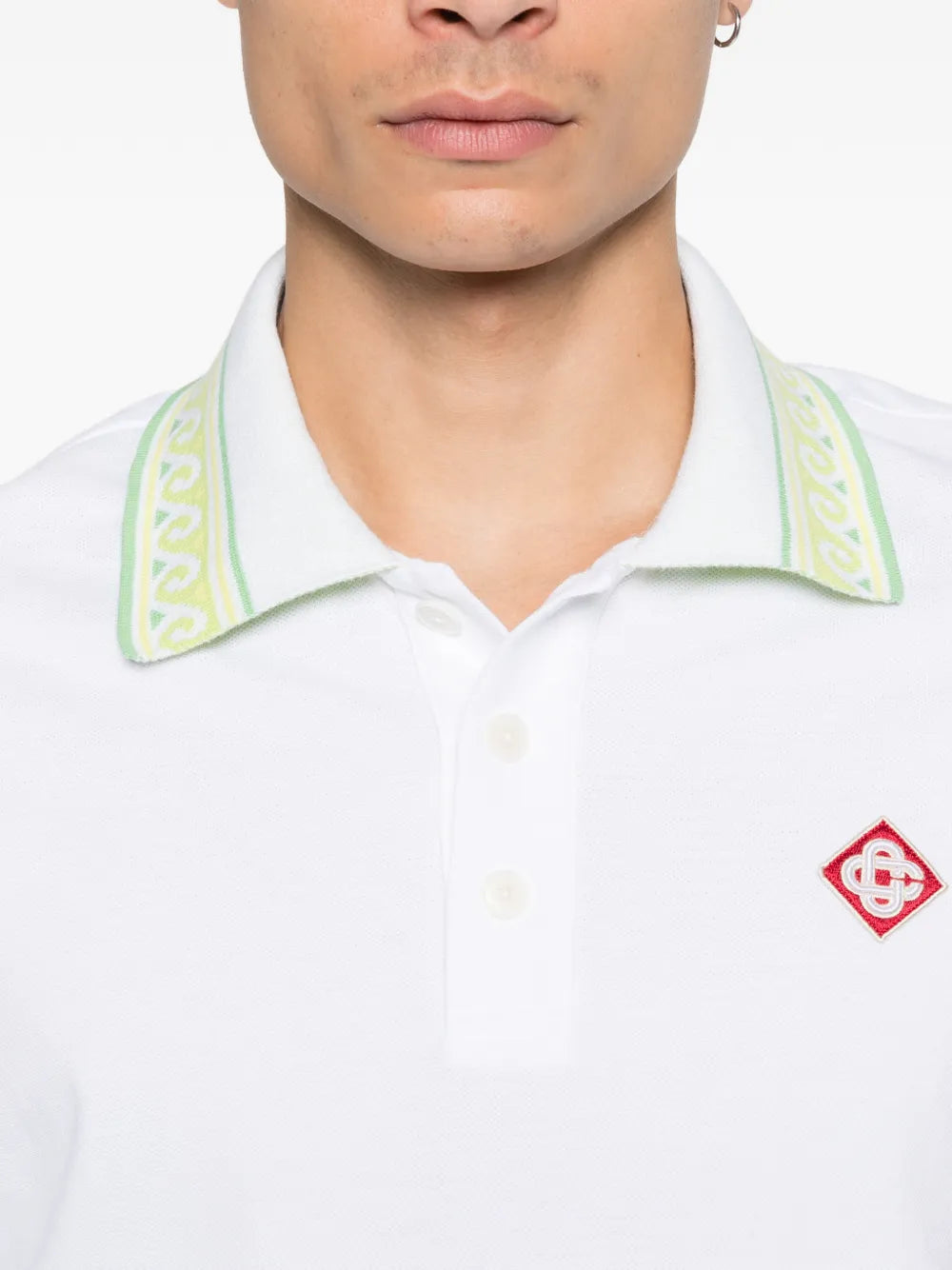 Laurel poloshirt met contrastkraag