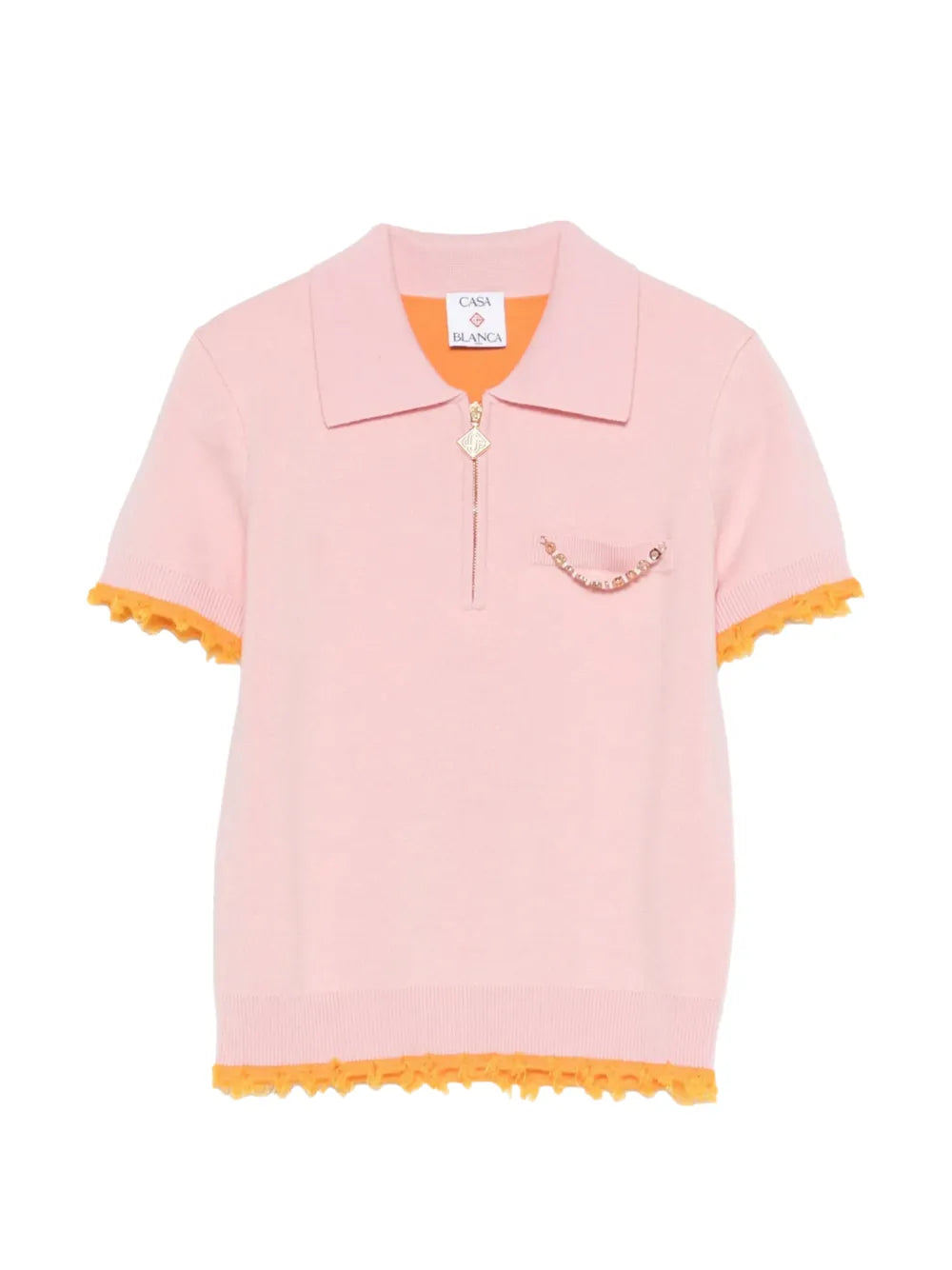 Polo shirt with logo detail