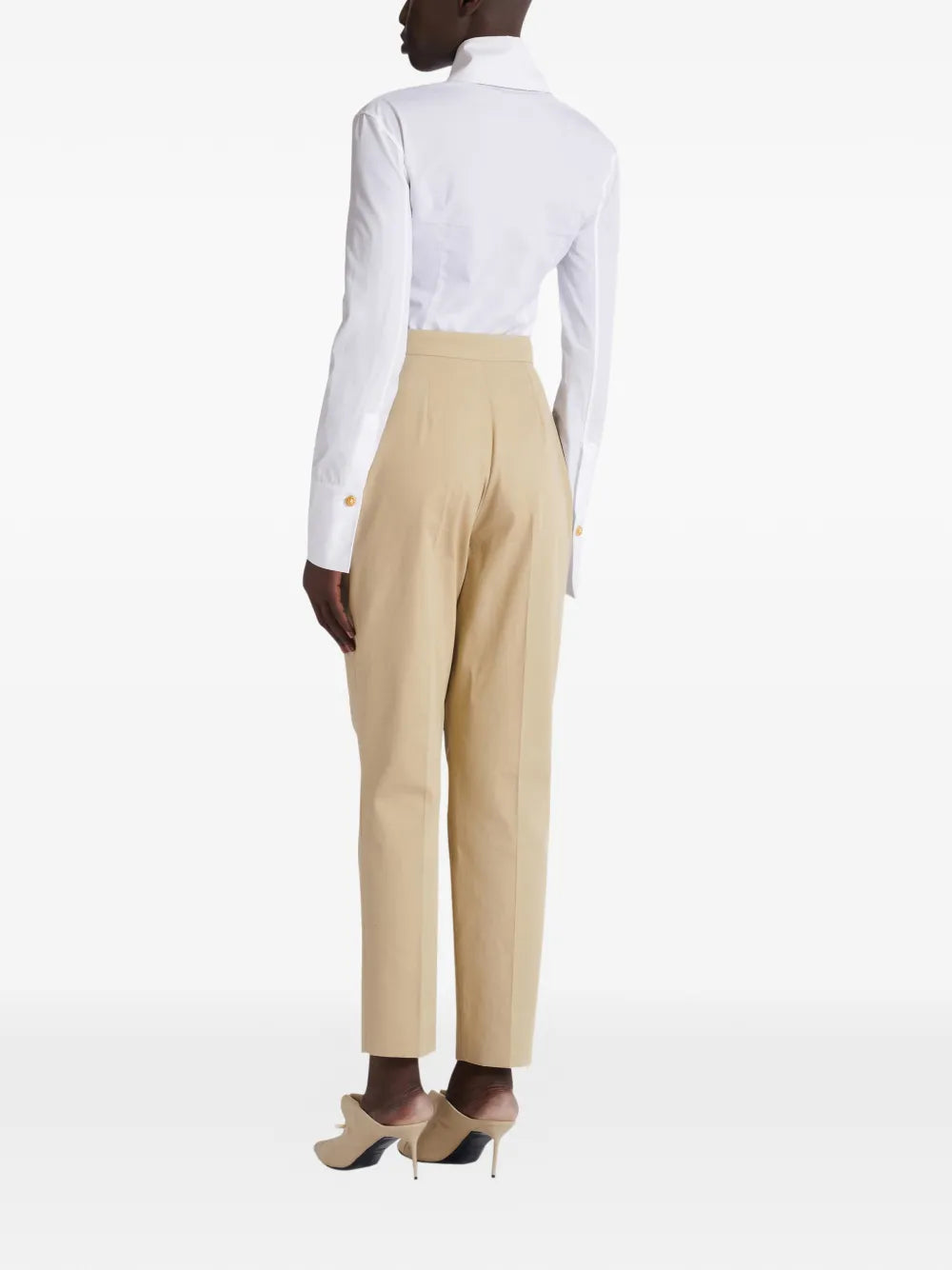 Broek met plooien