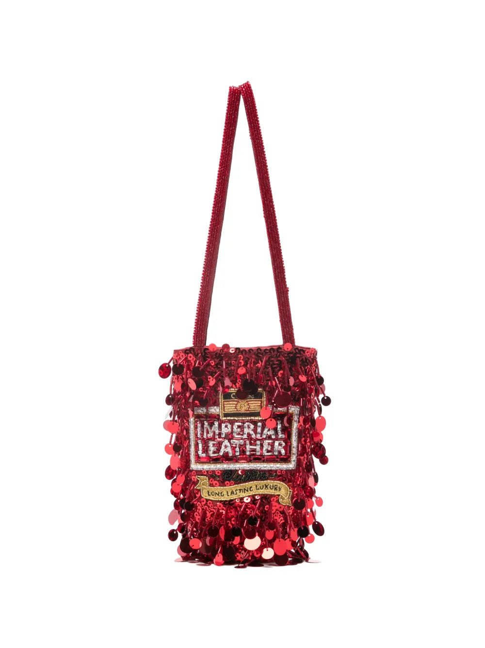 Mini Imperial Leather Beuteltasche