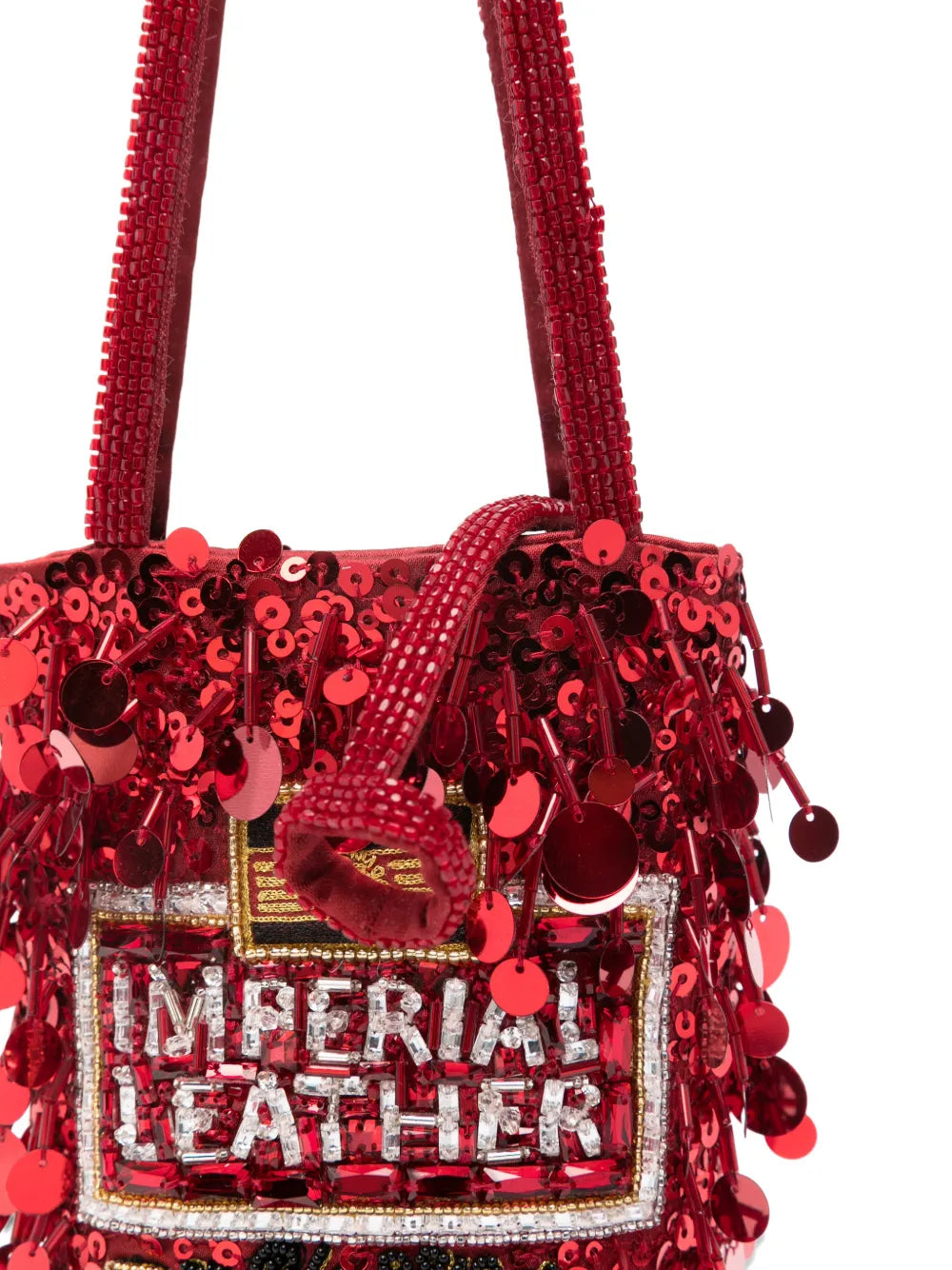 Mini Imperial Leather Beuteltasche