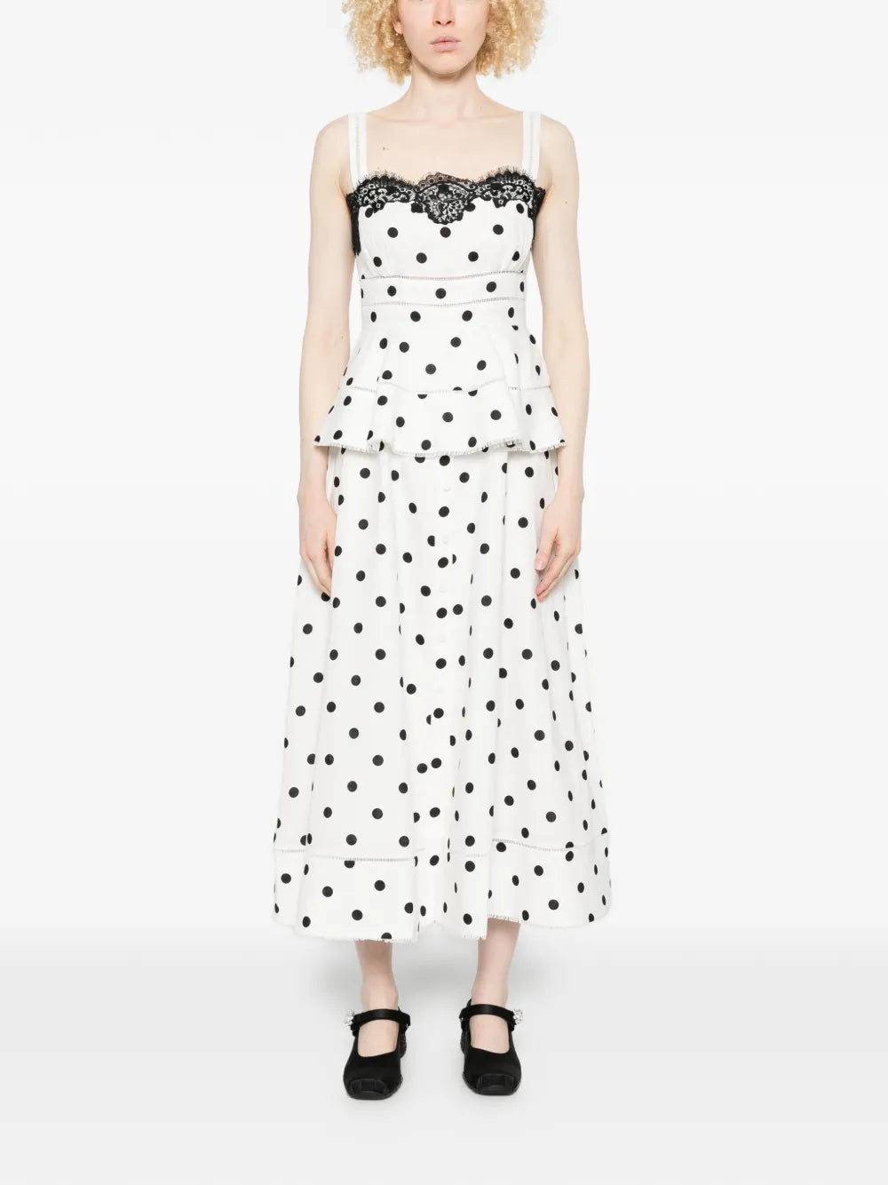 Dress with Polka Dots