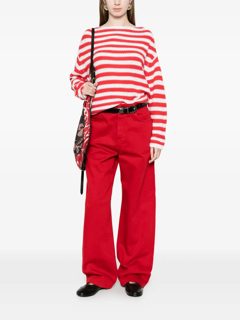 Pullover mit U-Ausschnitt