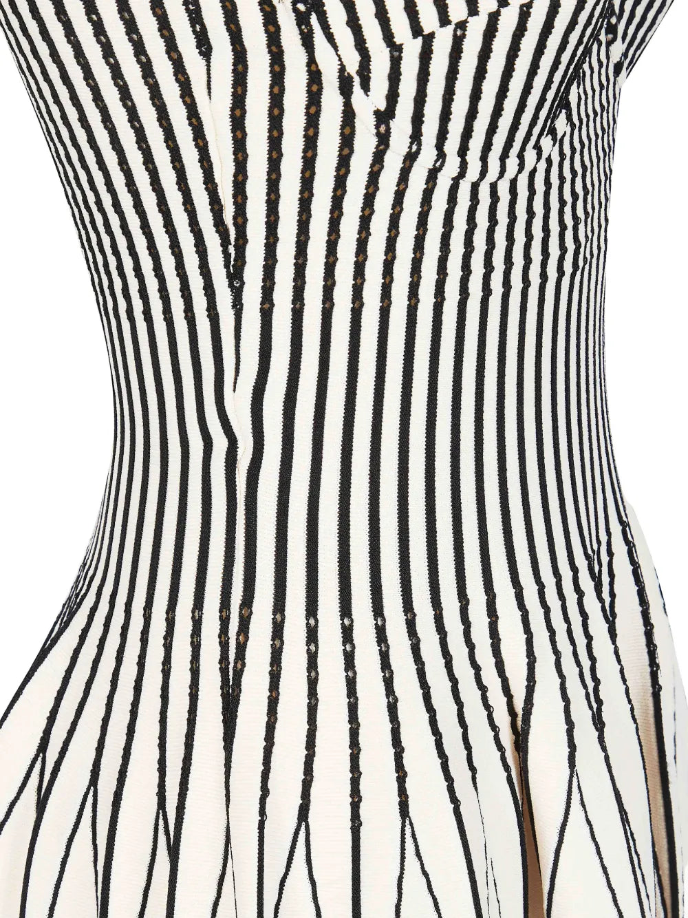 Gestreiftes Midikleid