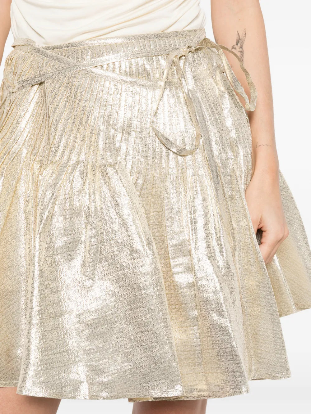 Skirt with Pleats