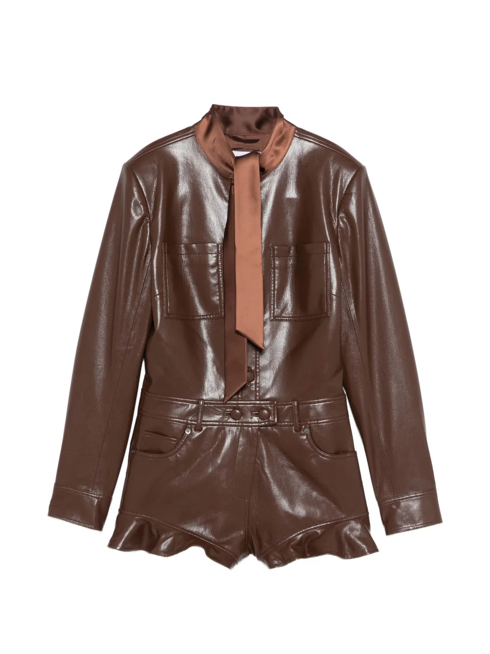 Playsuit mit Rüschen