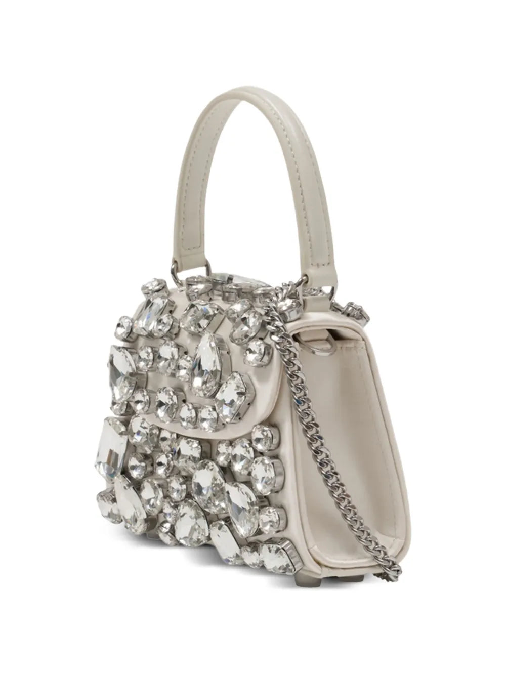 Mini-Tasche mit Kristallen