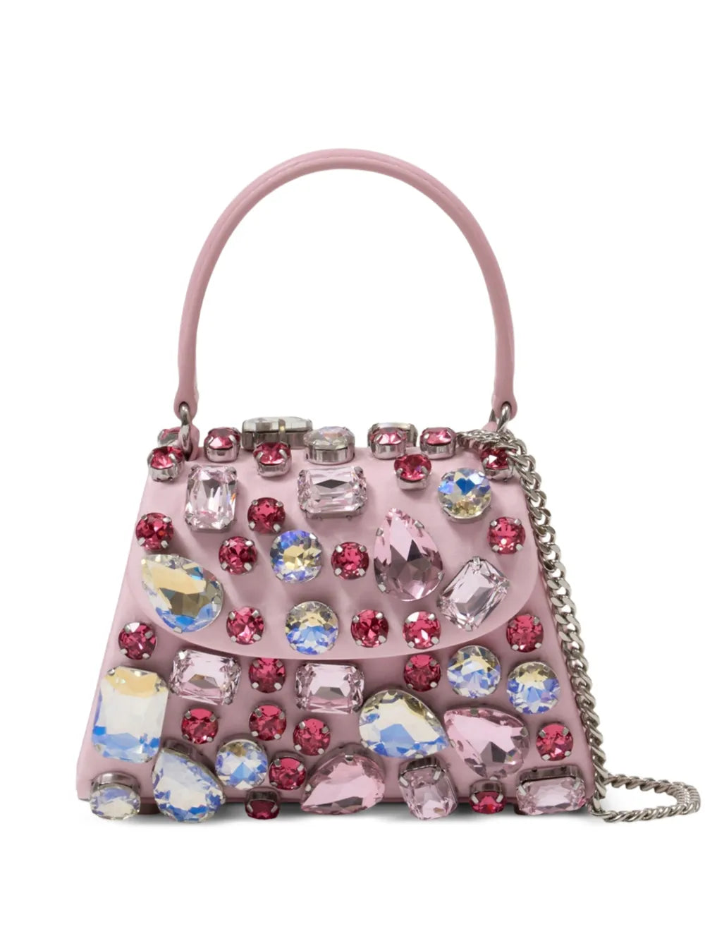 Mini-Tasche mit Kristallen