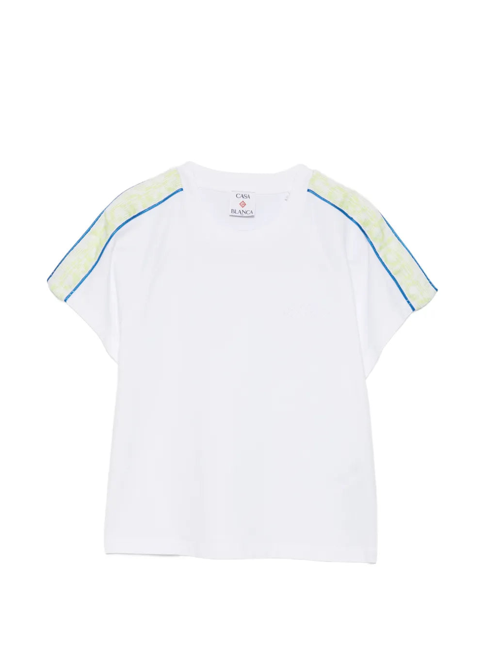 T-shirt met schouderaccentuering